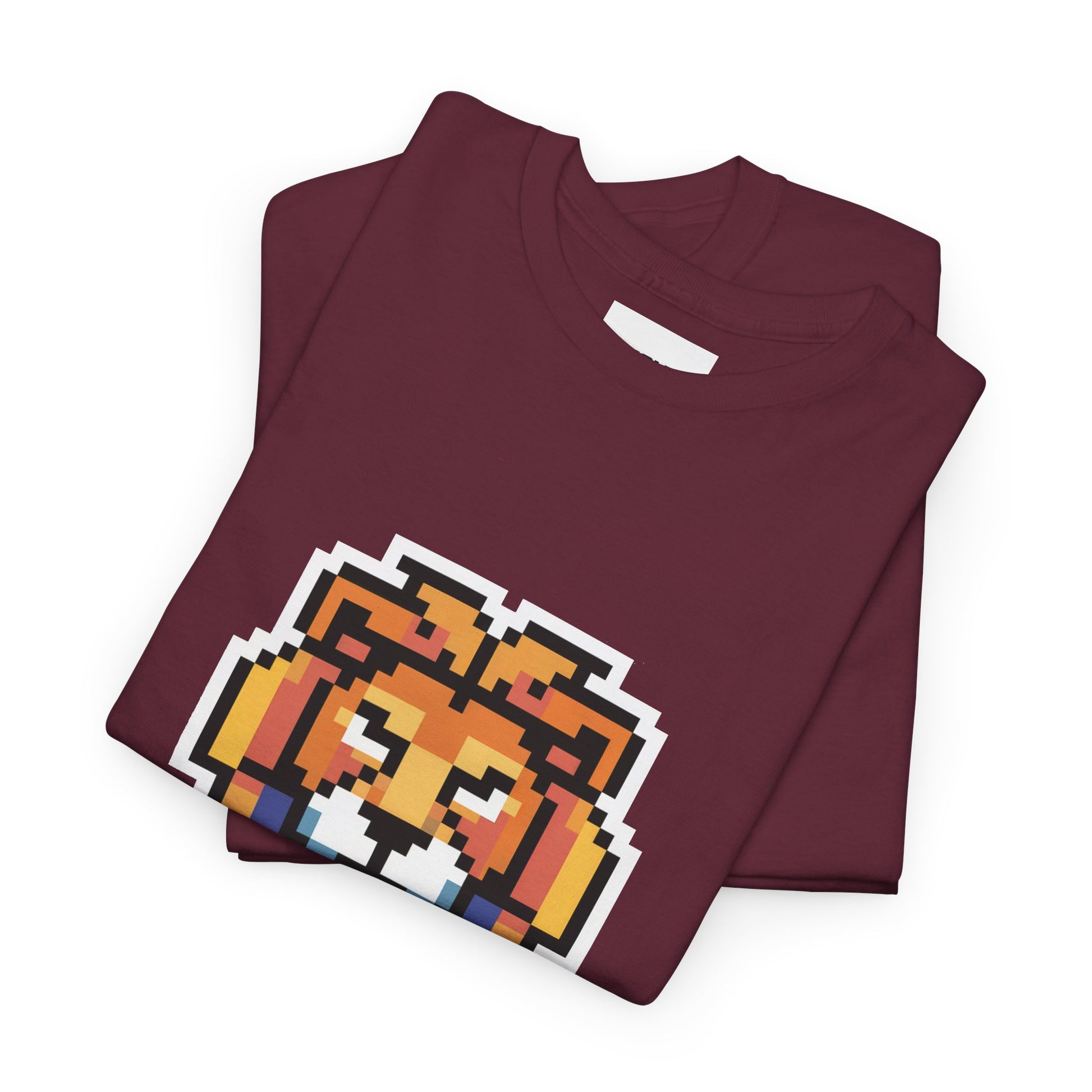 UNTAMED Pixel Lion | Unisex Heavy Cotton Tee