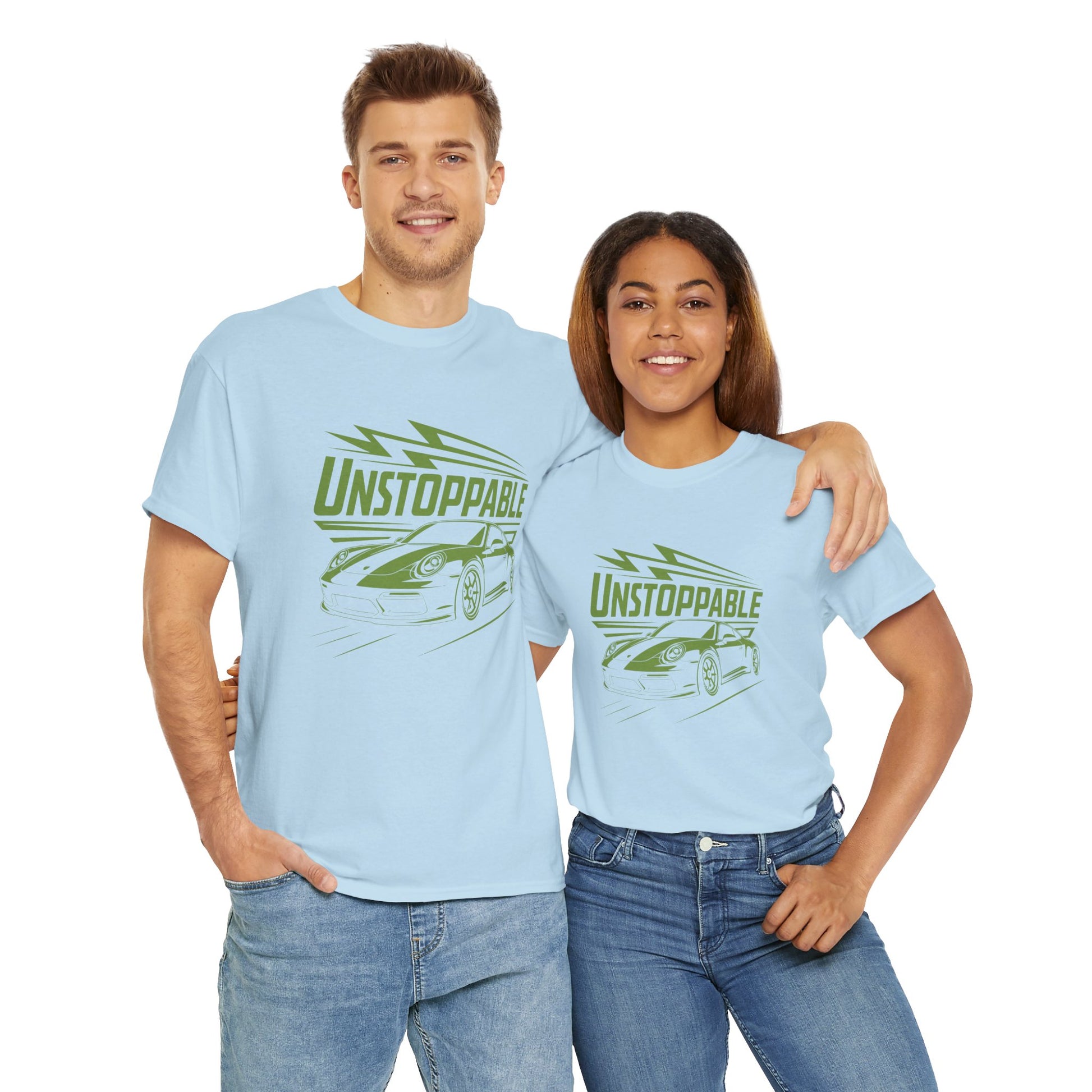 UNSTOPPABLE - Bold Porsche-Inspired  | Unisex Heavy Cotton Tee