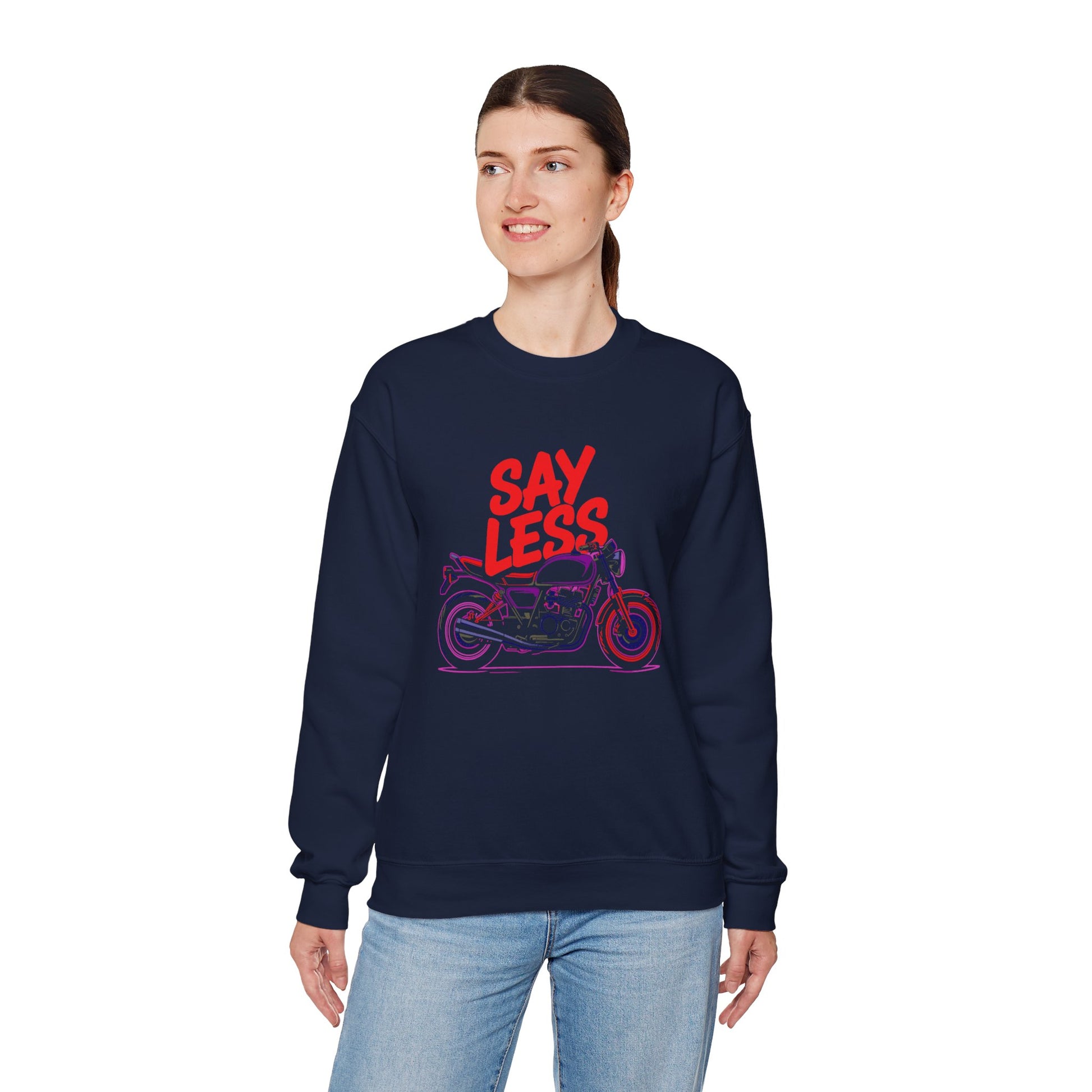 SAY LESS / Unisex Crewneck