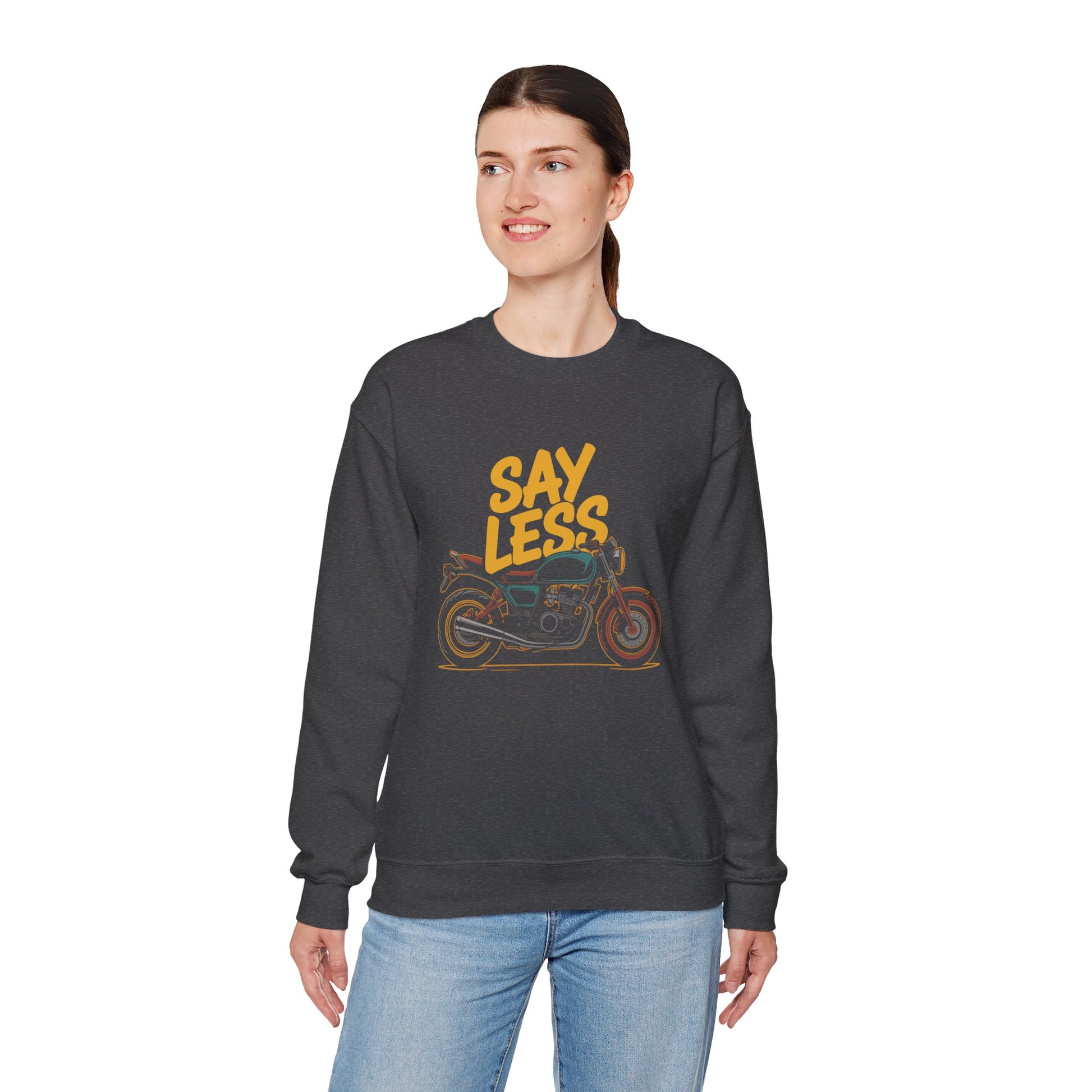 SAY LESS / Unisex Crewneck