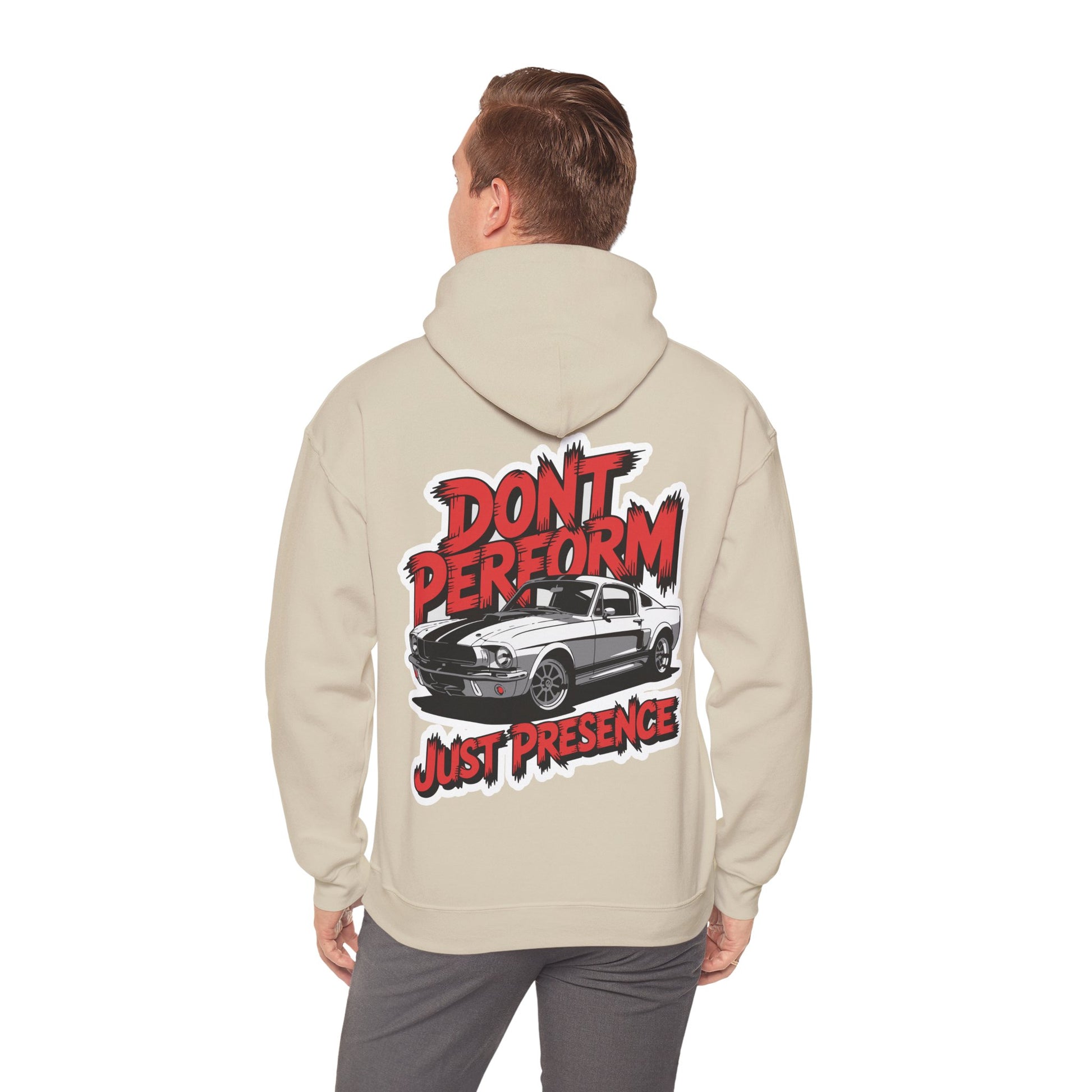 Unisex Heavy Blend Hoodie / DON'T PERFORM JUST PRESENCE