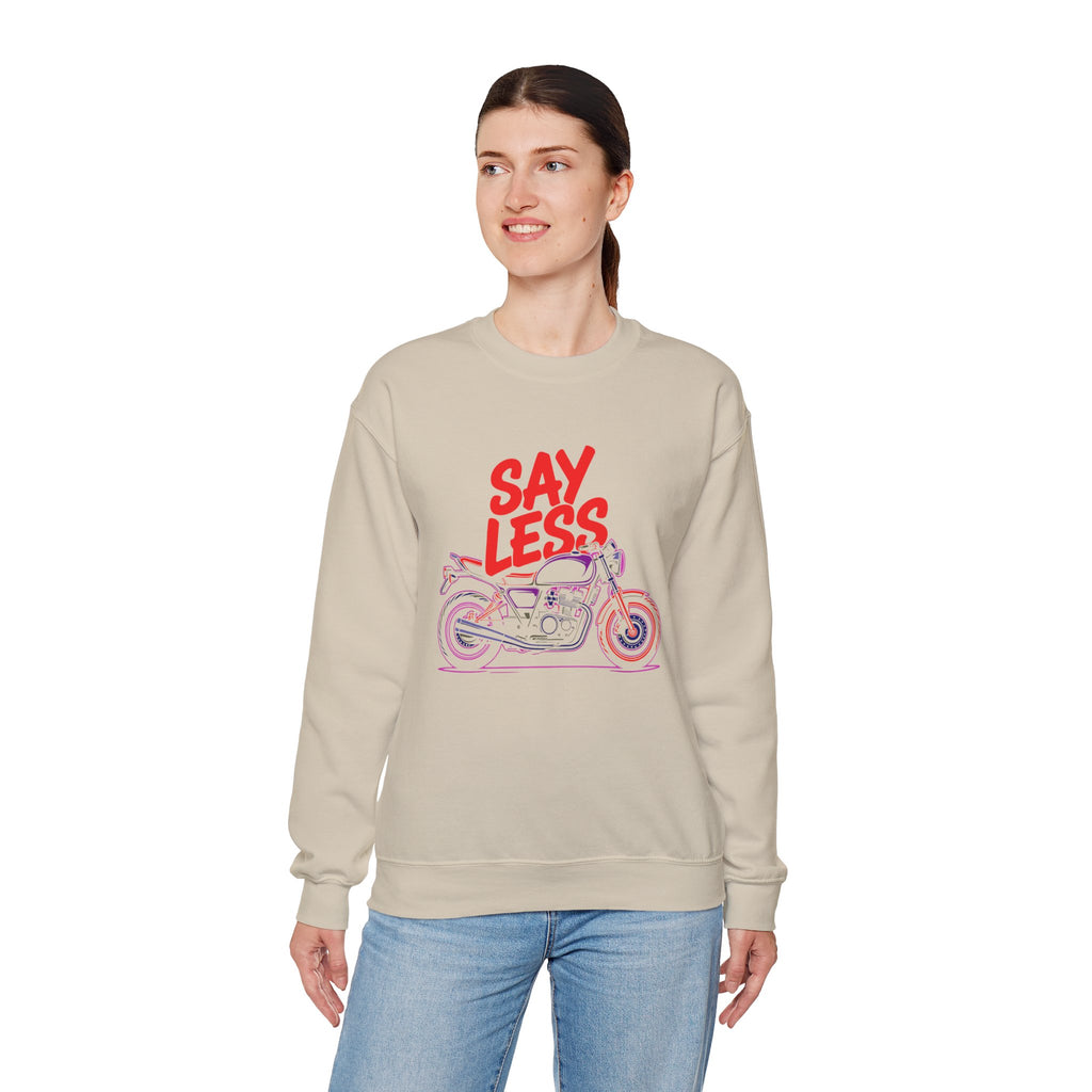 SAY LESS / Unisex Crewneck