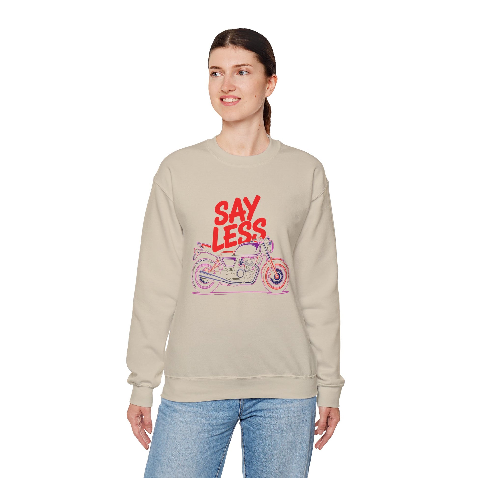 SAY LESS / Unisex Crewneck