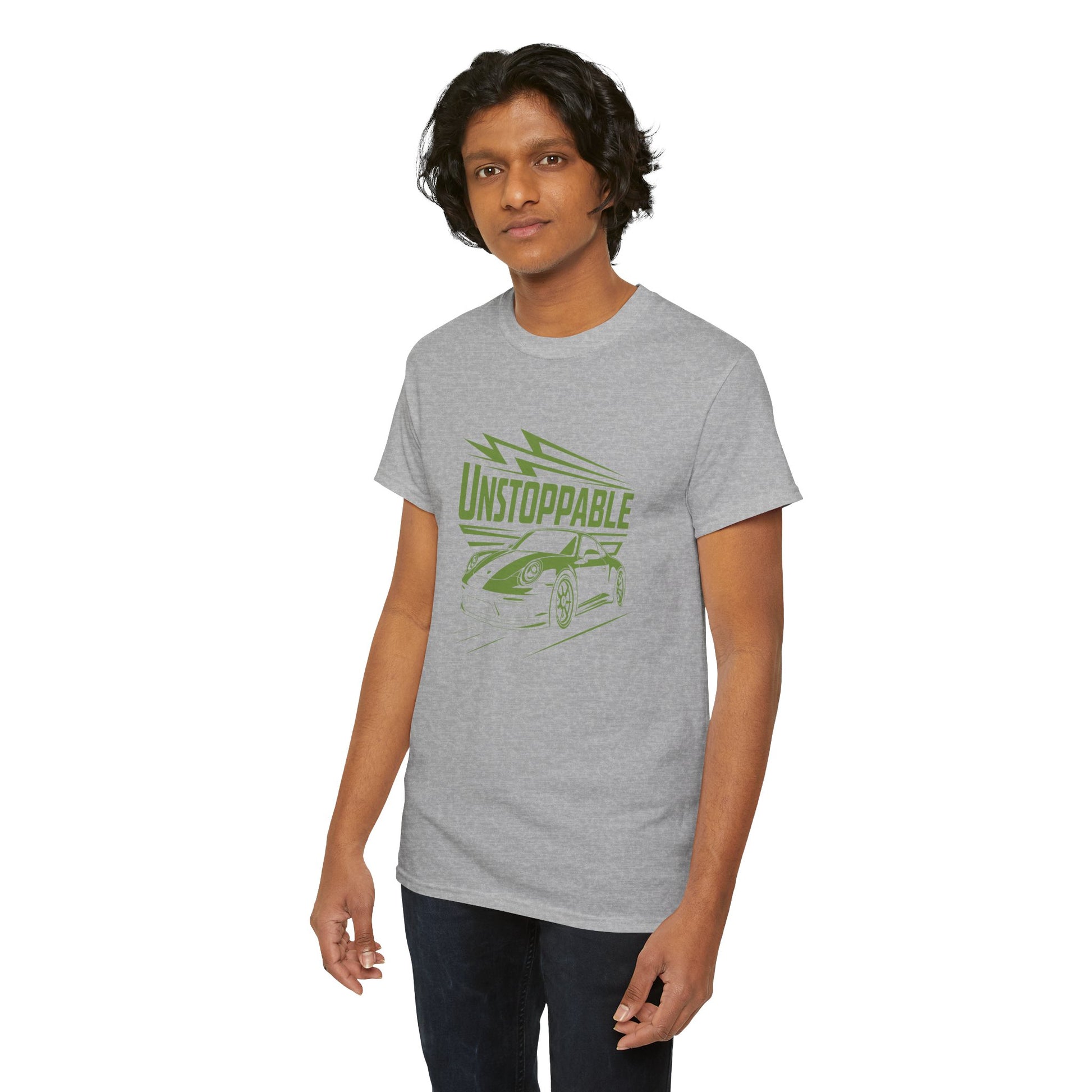 UNSTOPPABLE - Bold Porsche-Inspired  | Unisex Heavy Cotton Tee