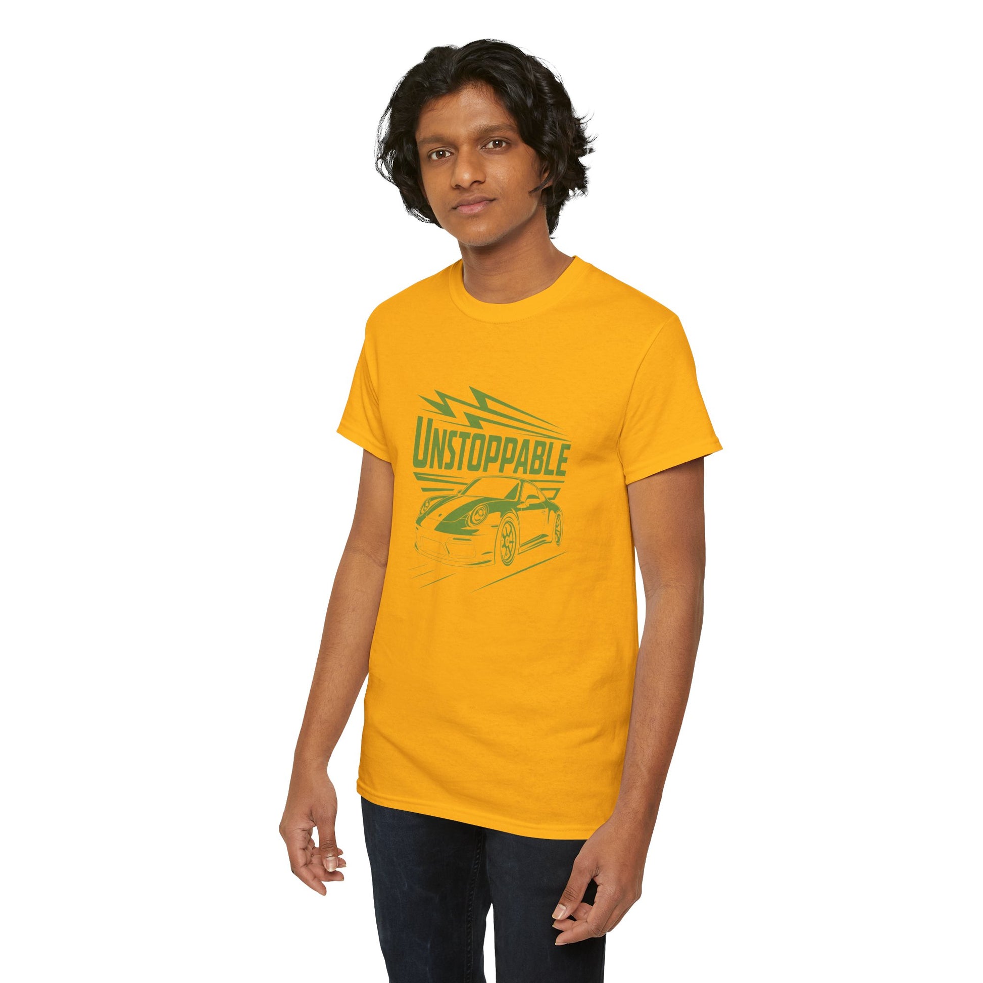 UNSTOPPABLE - Bold Porsche-Inspired  | Unisex Heavy Cotton Tee