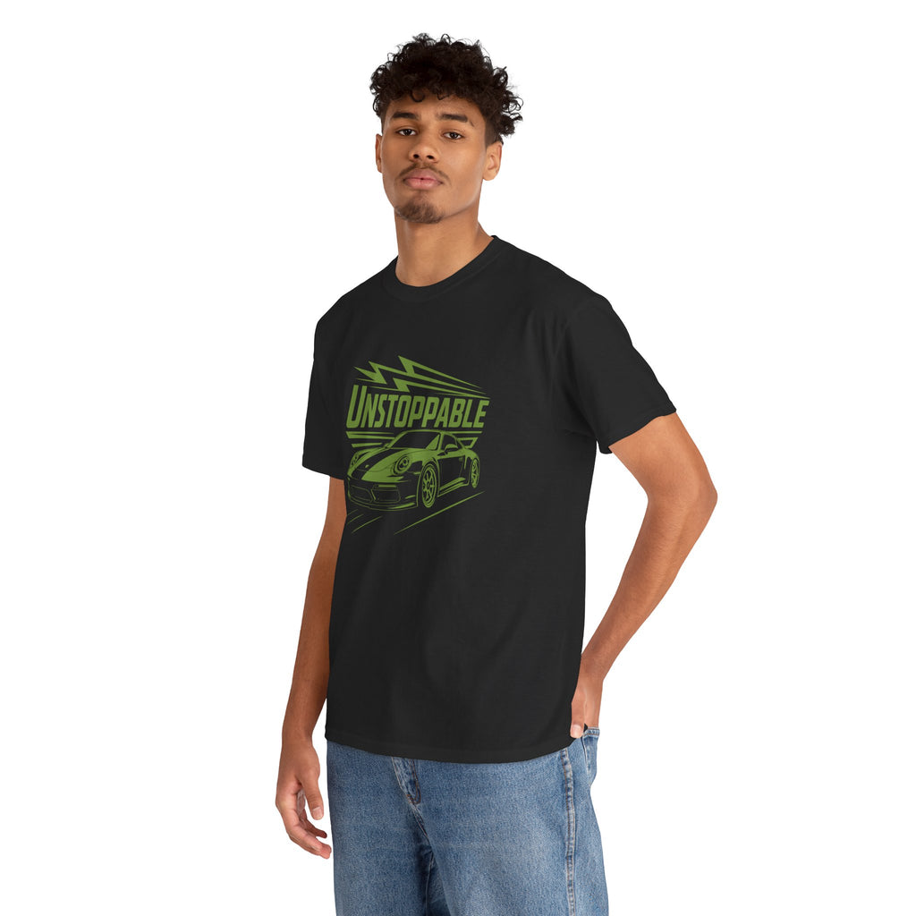 UNSTOPPABLE - Bold Porsche-Inspired  | Unisex Heavy Cotton Tee