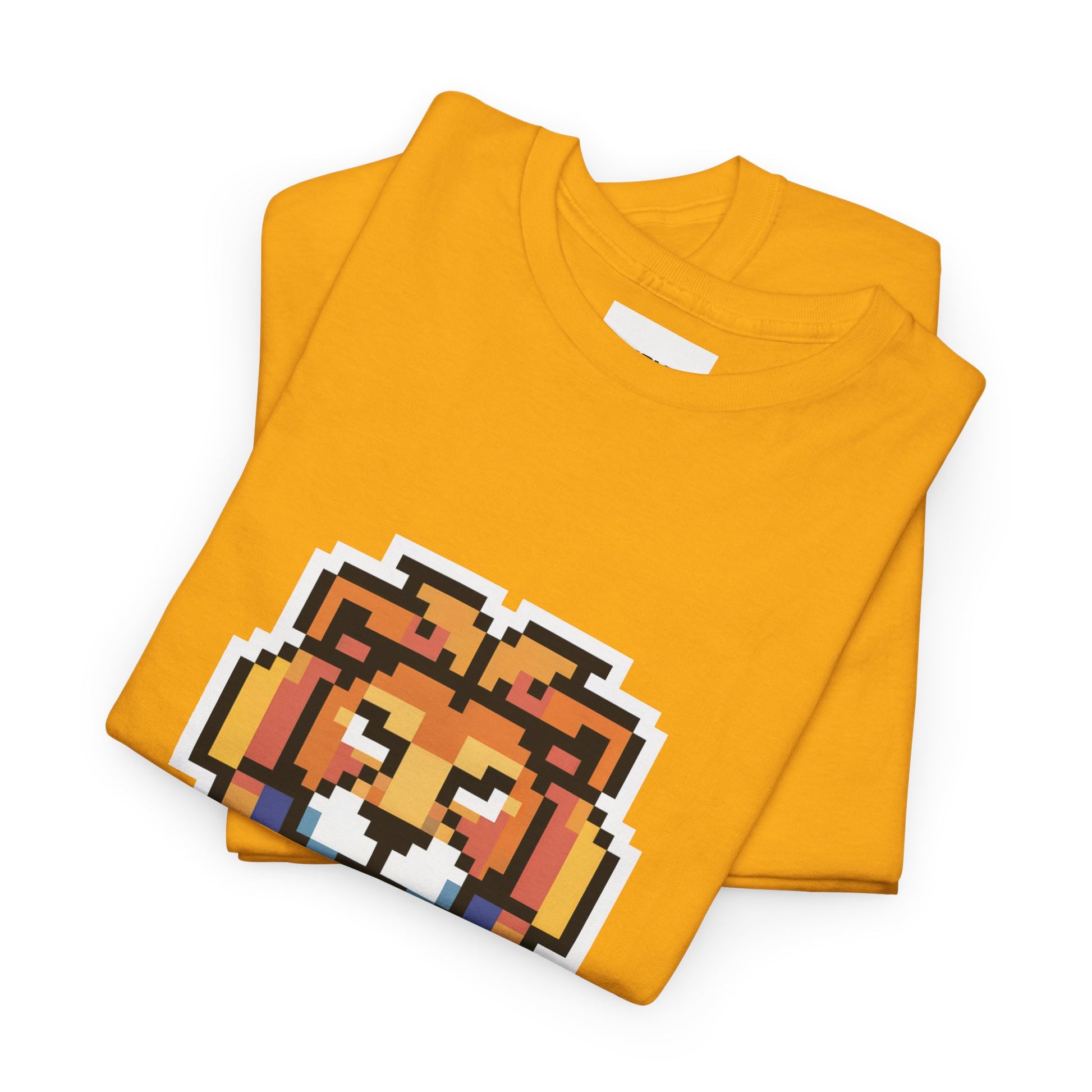 UNTAMED Pixel Lion | Unisex Heavy Cotton Tee