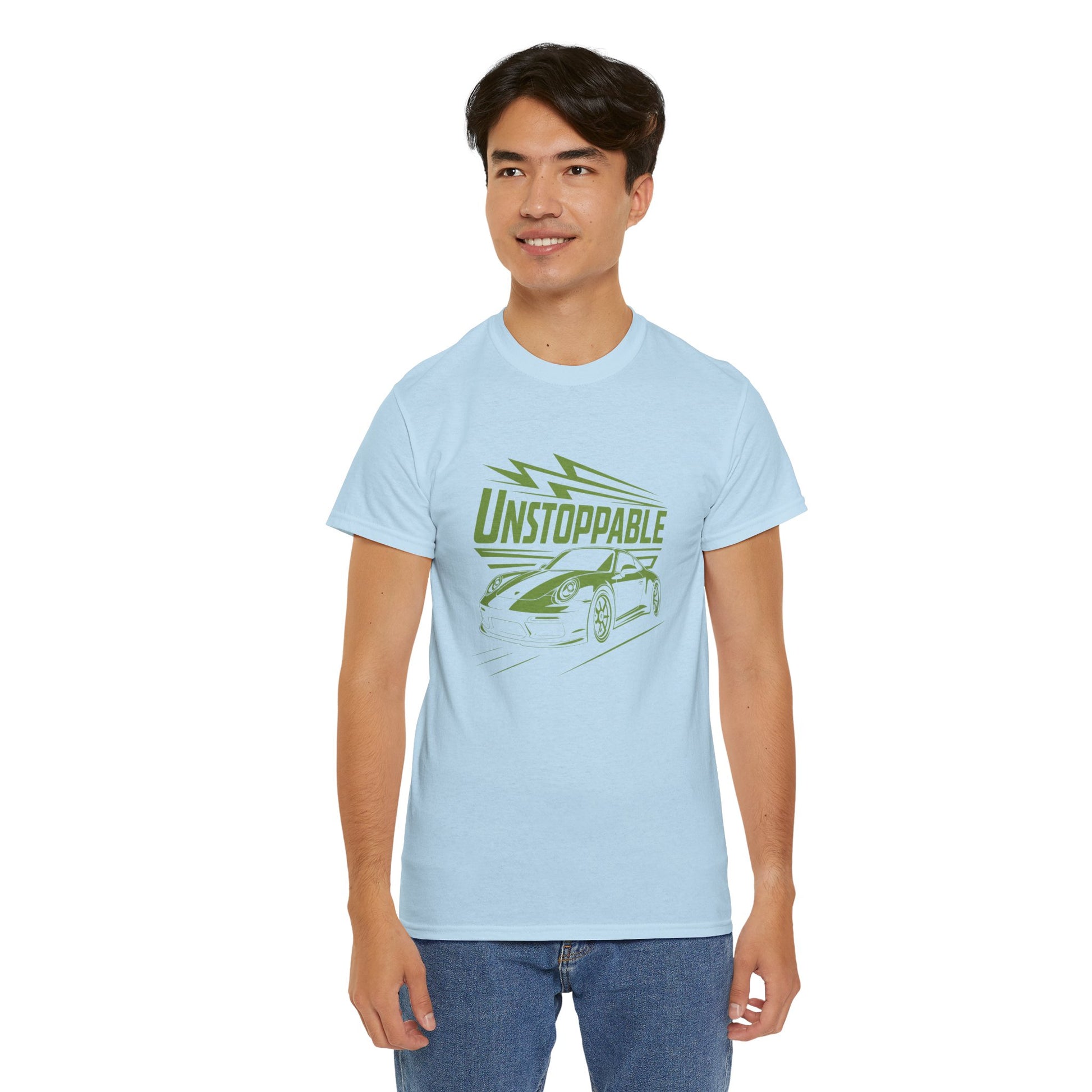 UNSTOPPABLE - Bold Porsche-Inspired  | Unisex Heavy Cotton Tee