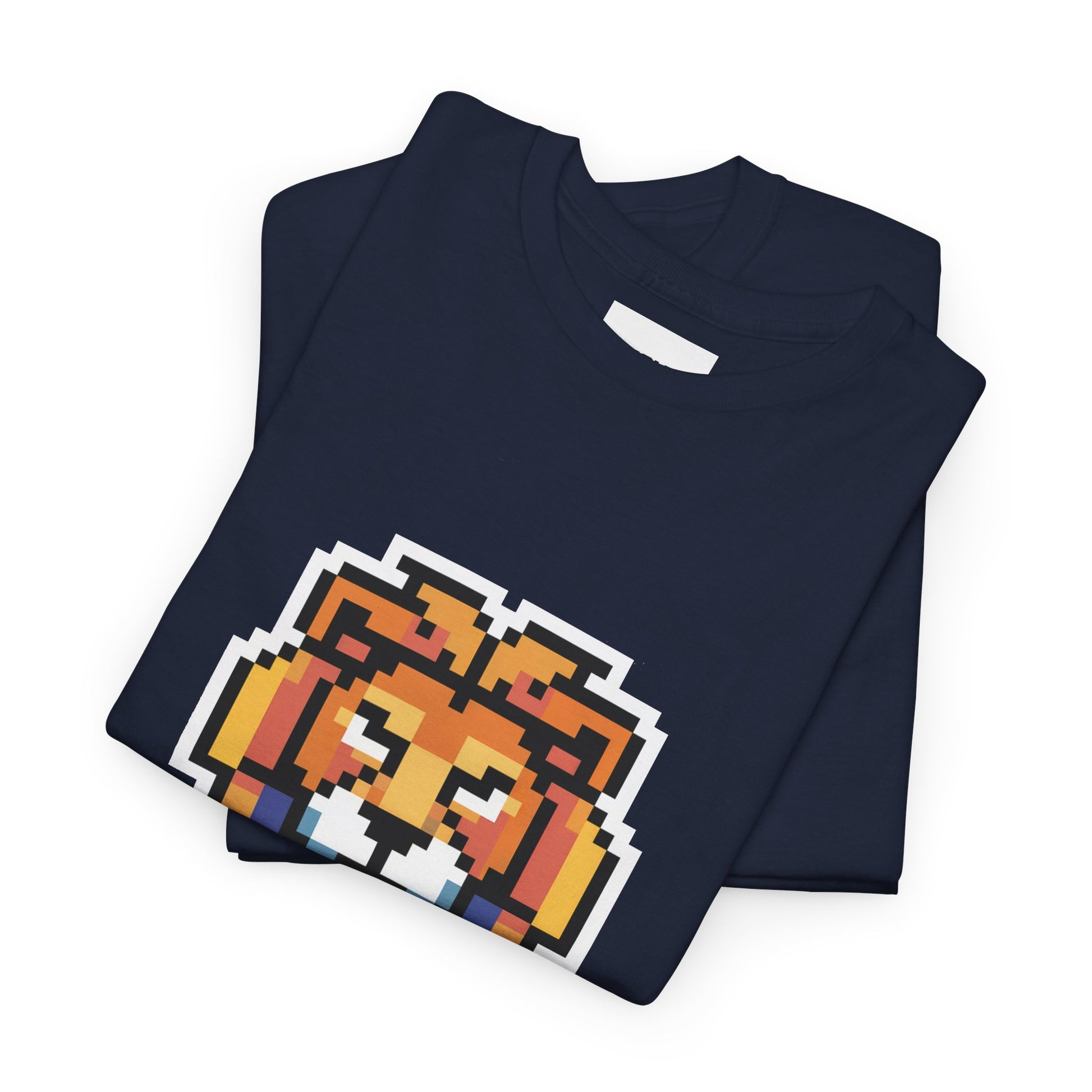 UNTAMED Pixel Lion | Unisex Heavy Cotton Tee