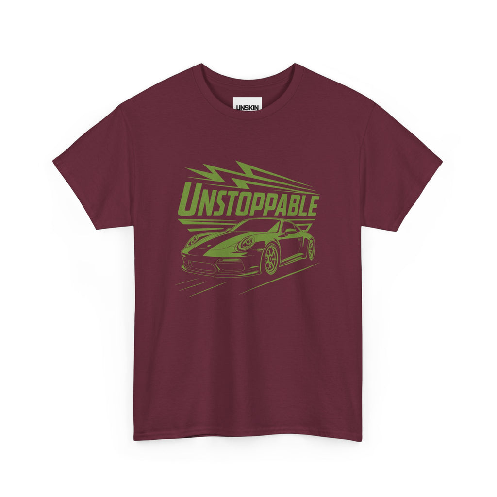UNSTOPPABLE - Bold Porsche-Inspired  | Unisex Heavy Cotton Tee