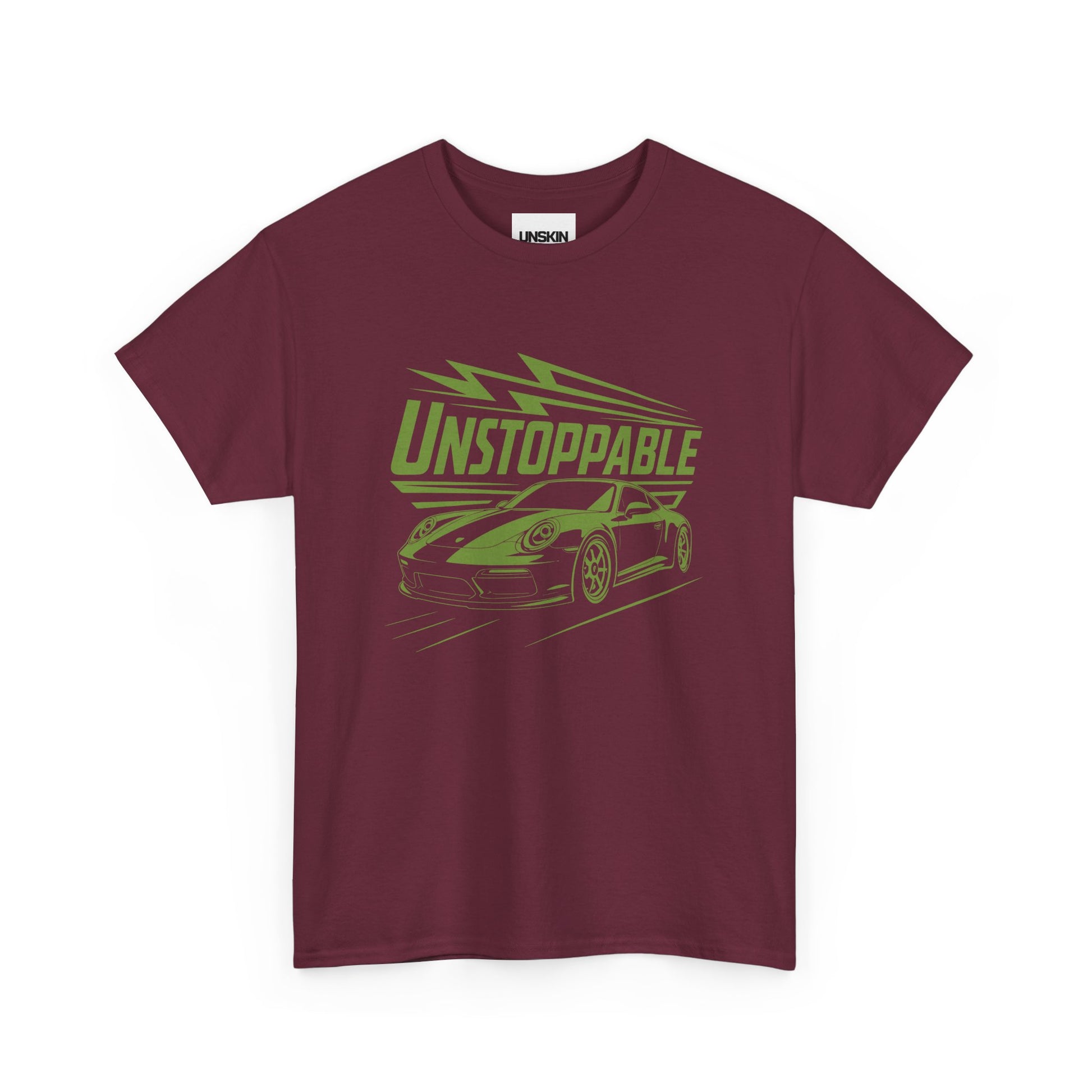 UNSTOPPABLE - Bold Porsche-Inspired  | Unisex Heavy Cotton Tee