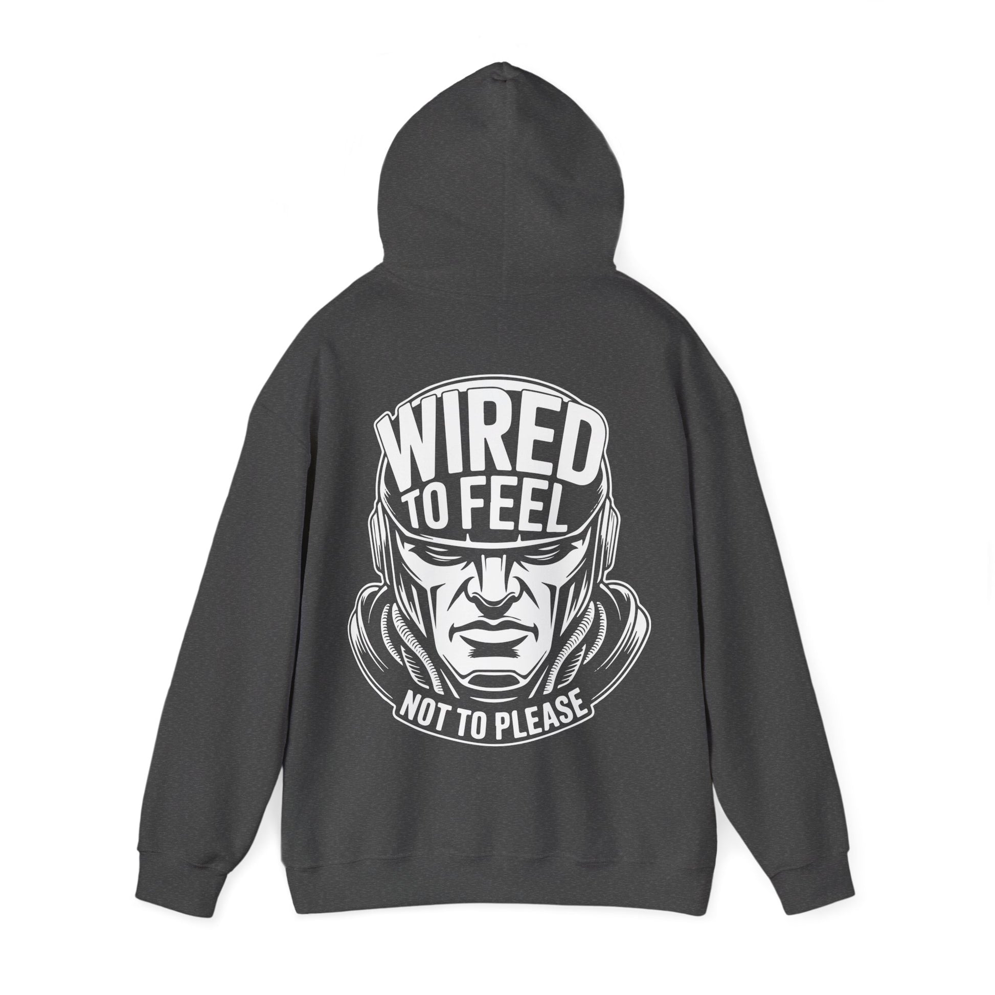 Unisex Heavy Blend Hoodie / WIRED TO FEEL NOT TO PEASE