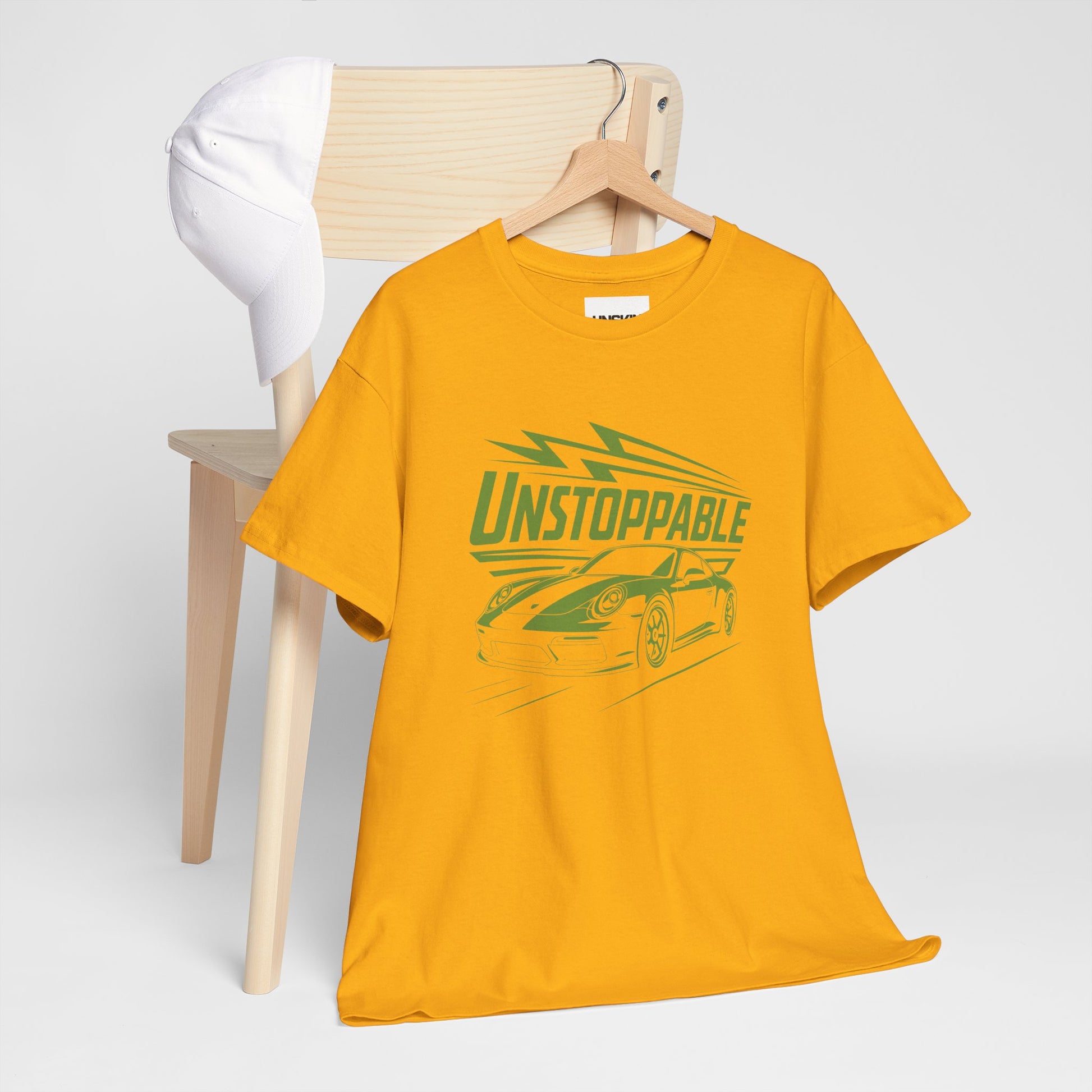UNSTOPPABLE - Bold Porsche-Inspired  | Unisex Heavy Cotton Tee