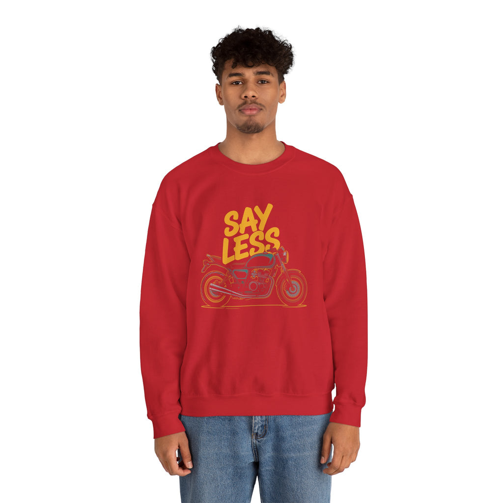 SAY LESS / Unisex Crewneck