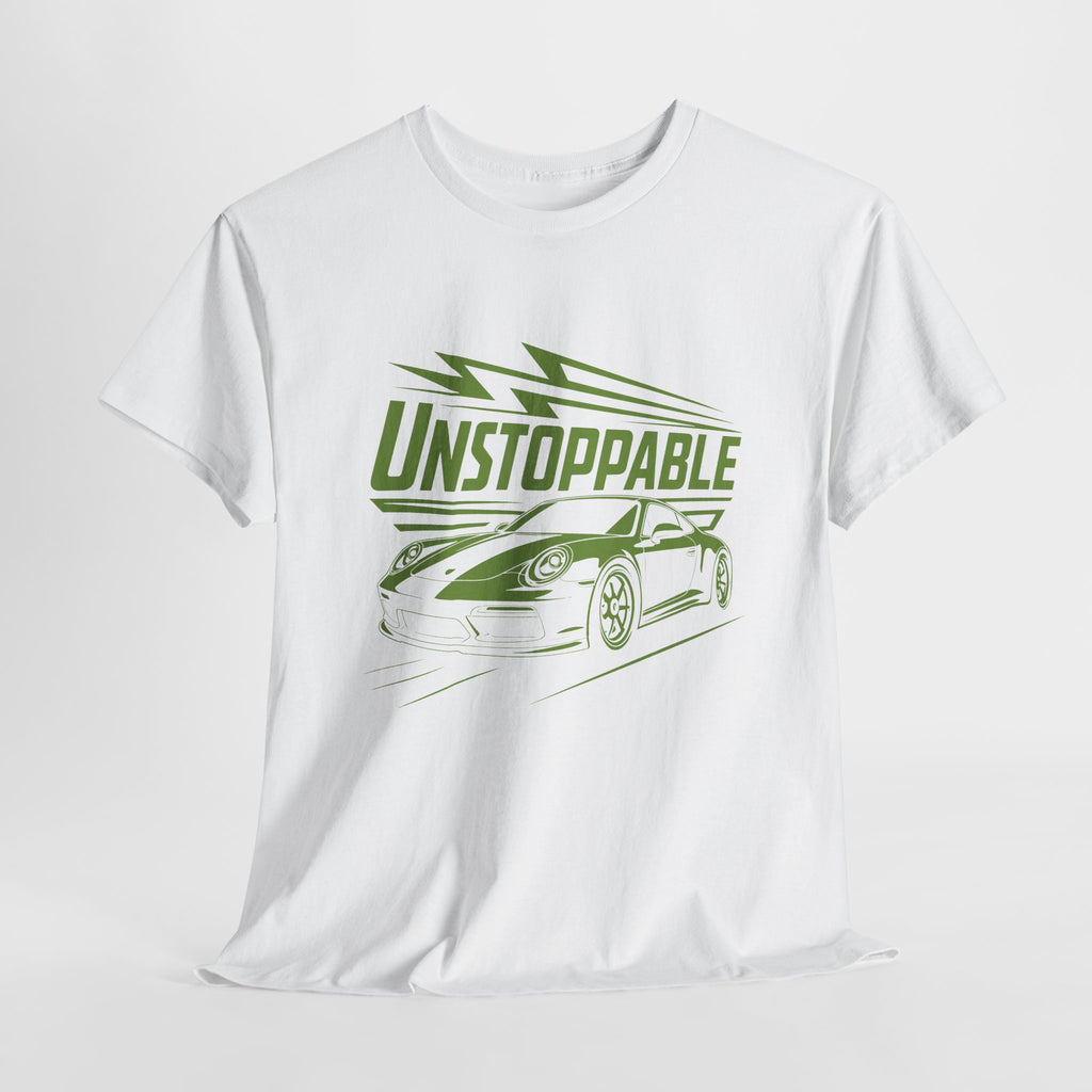 UNSTOPPABLE - Bold Porsche-Inspired  | Unisex Heavy Cotton Tee