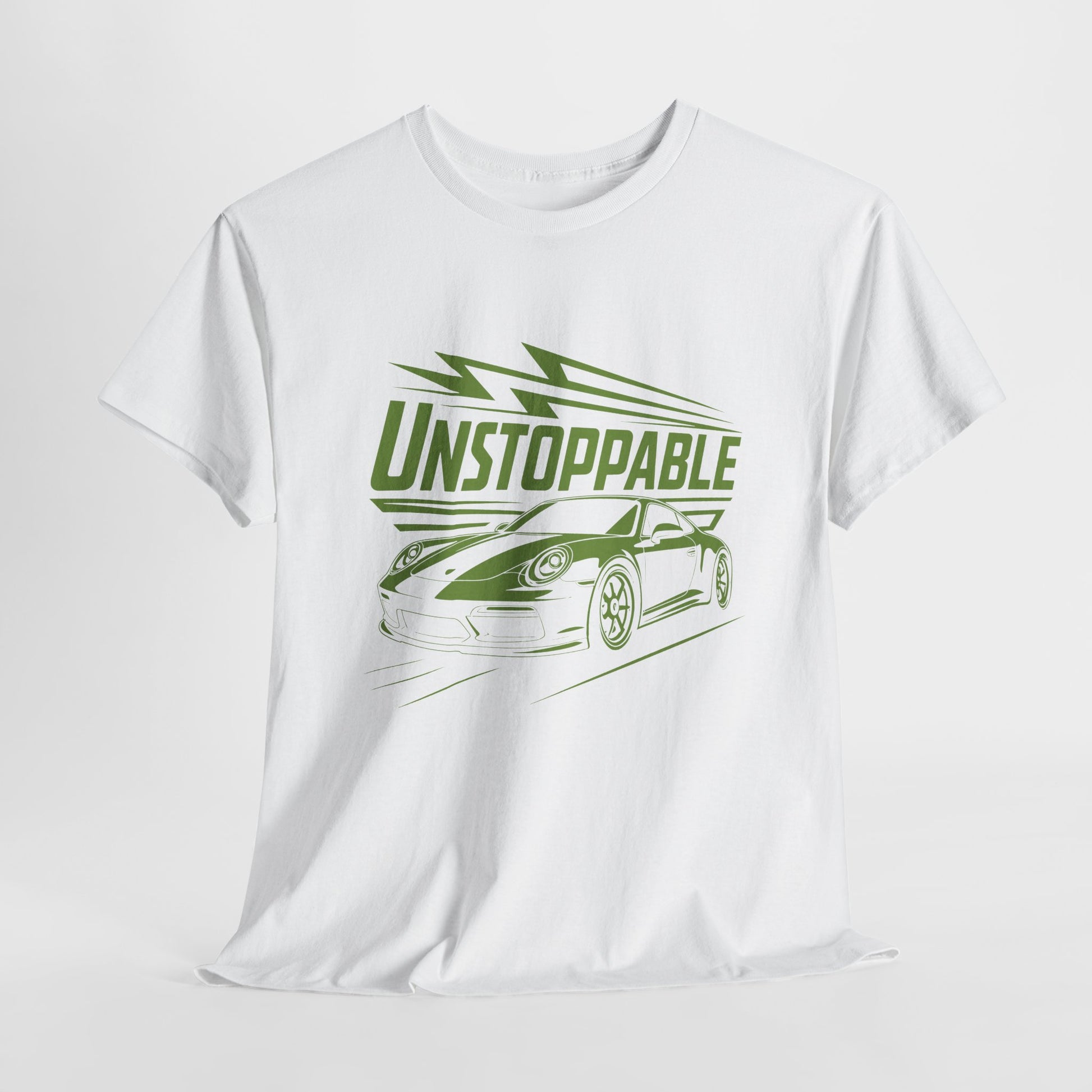 UNSTOPPABLE - Bold Porsche-Inspired  | Unisex Heavy Cotton Tee