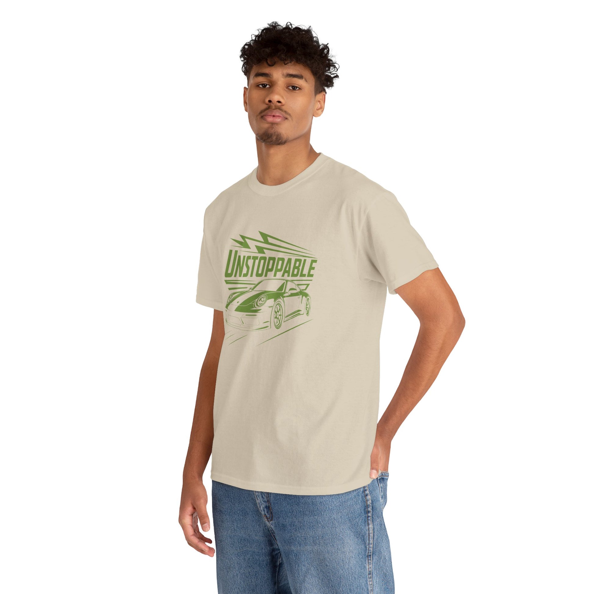 UNSTOPPABLE - Bold Porsche-Inspired  | Unisex Heavy Cotton Tee