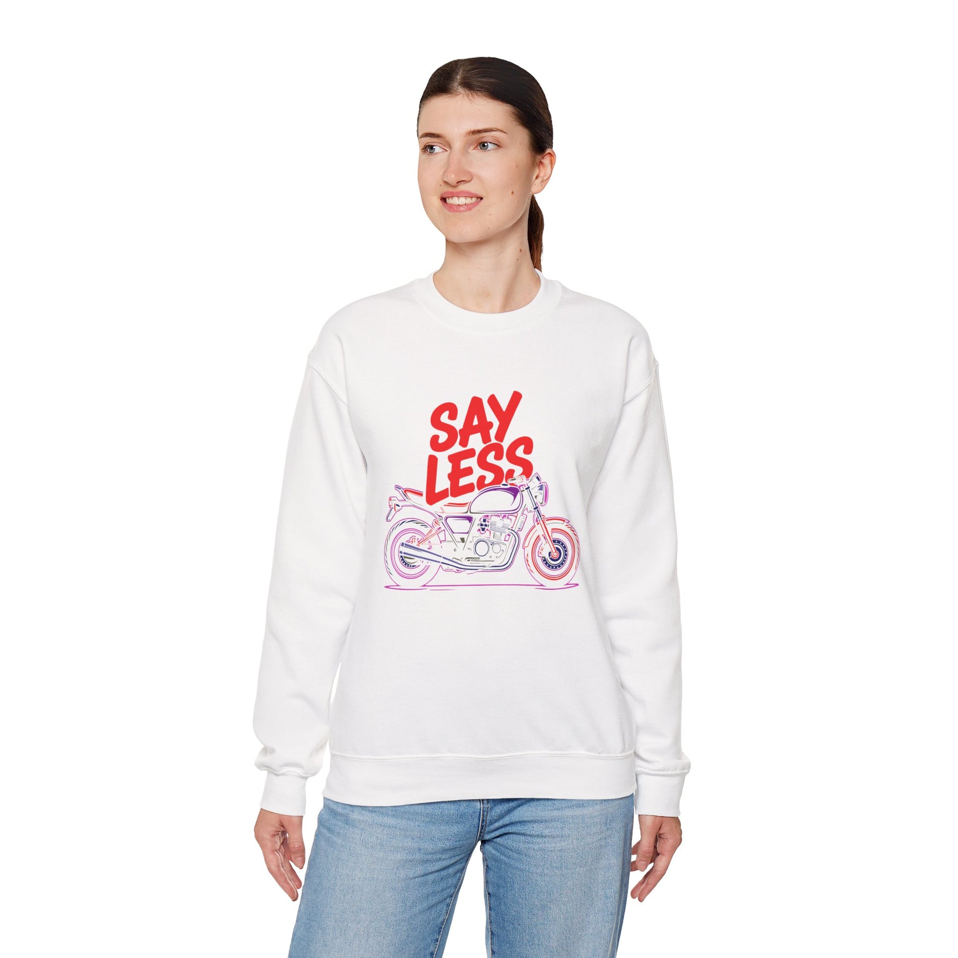 SAY LESS / Unisex Crewneck