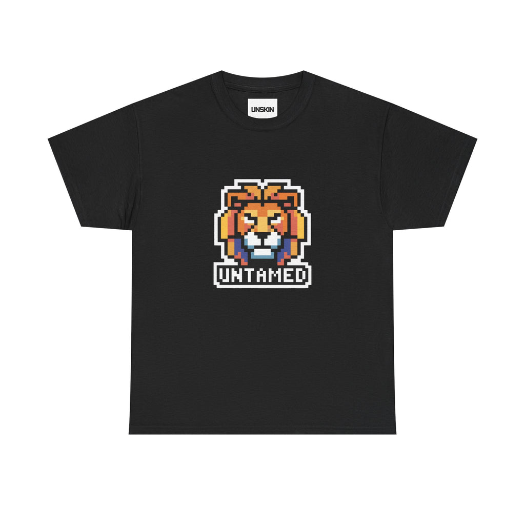 UNTAMED Pixel Lion | Unisex Heavy Cotton Tee