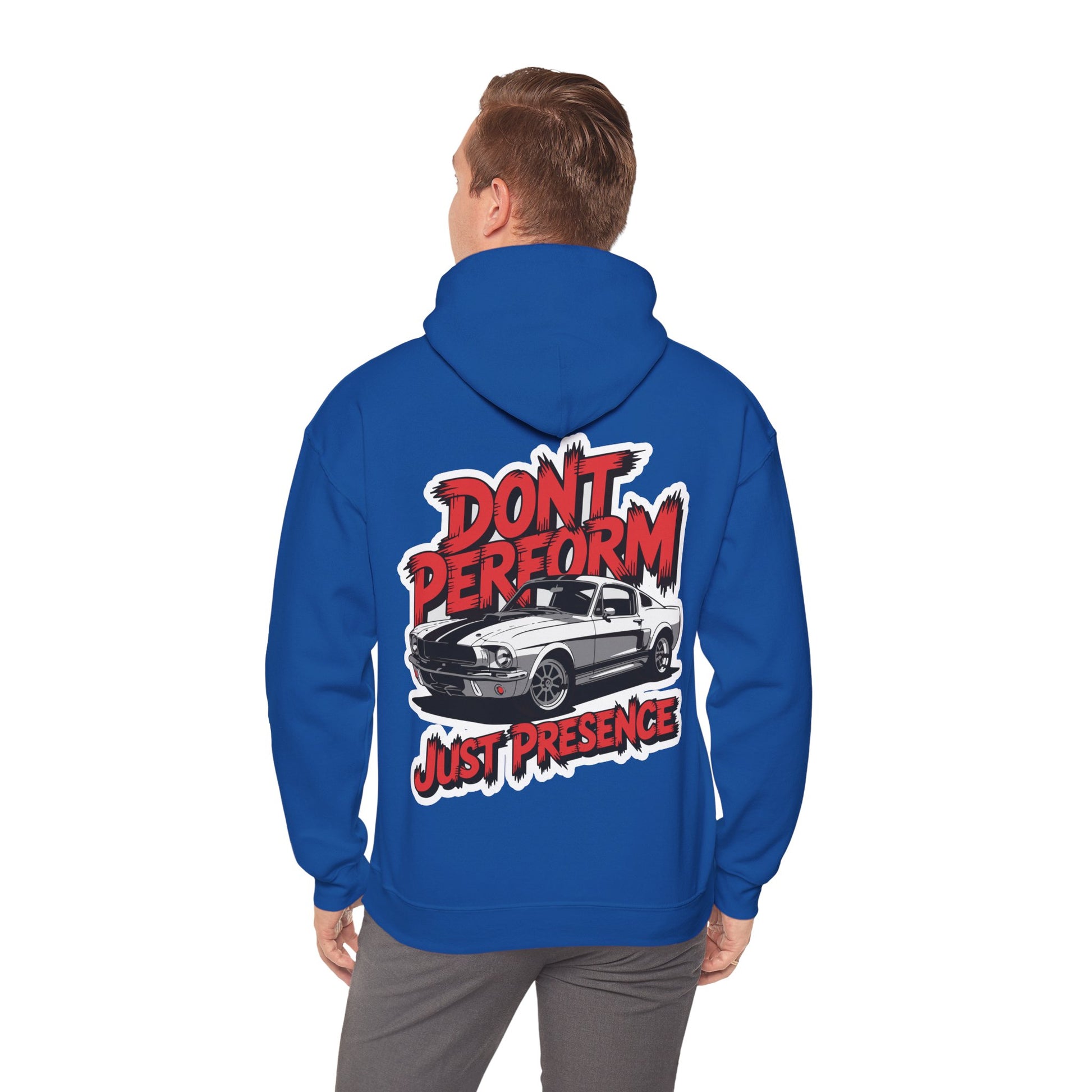 Unisex Heavy Blend Hoodie / DON'T PERFORM JUST PRESENCE