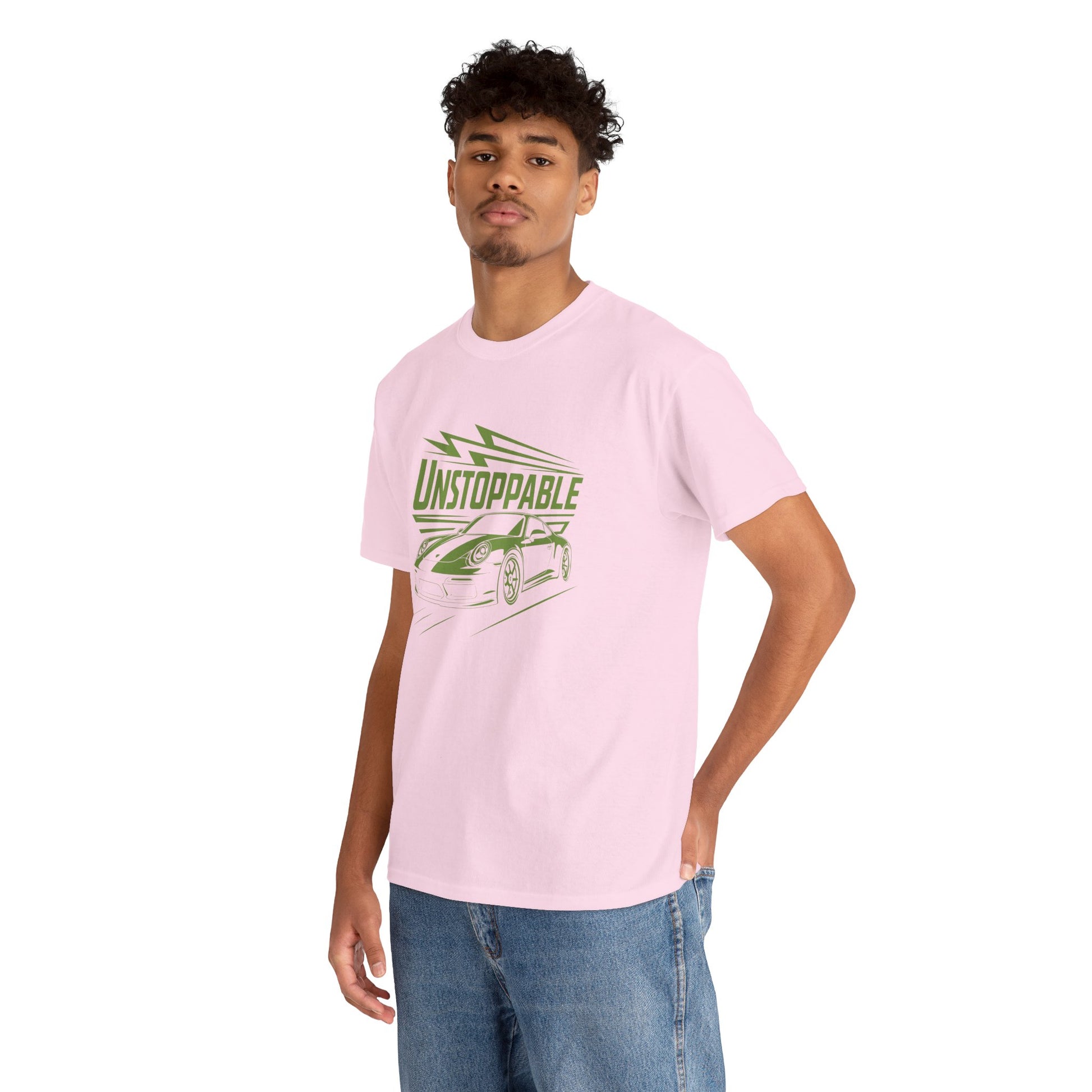 UNSTOPPABLE - Bold Porsche-Inspired  | Unisex Heavy Cotton Tee