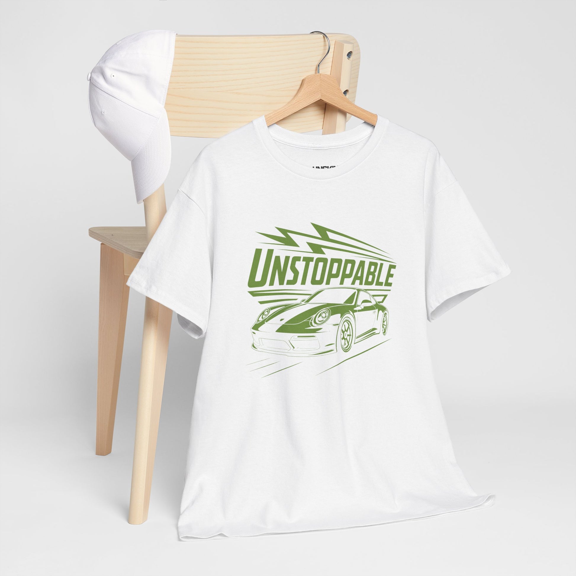 UNSTOPPABLE - Bold Porsche-Inspired  | Unisex Heavy Cotton Tee