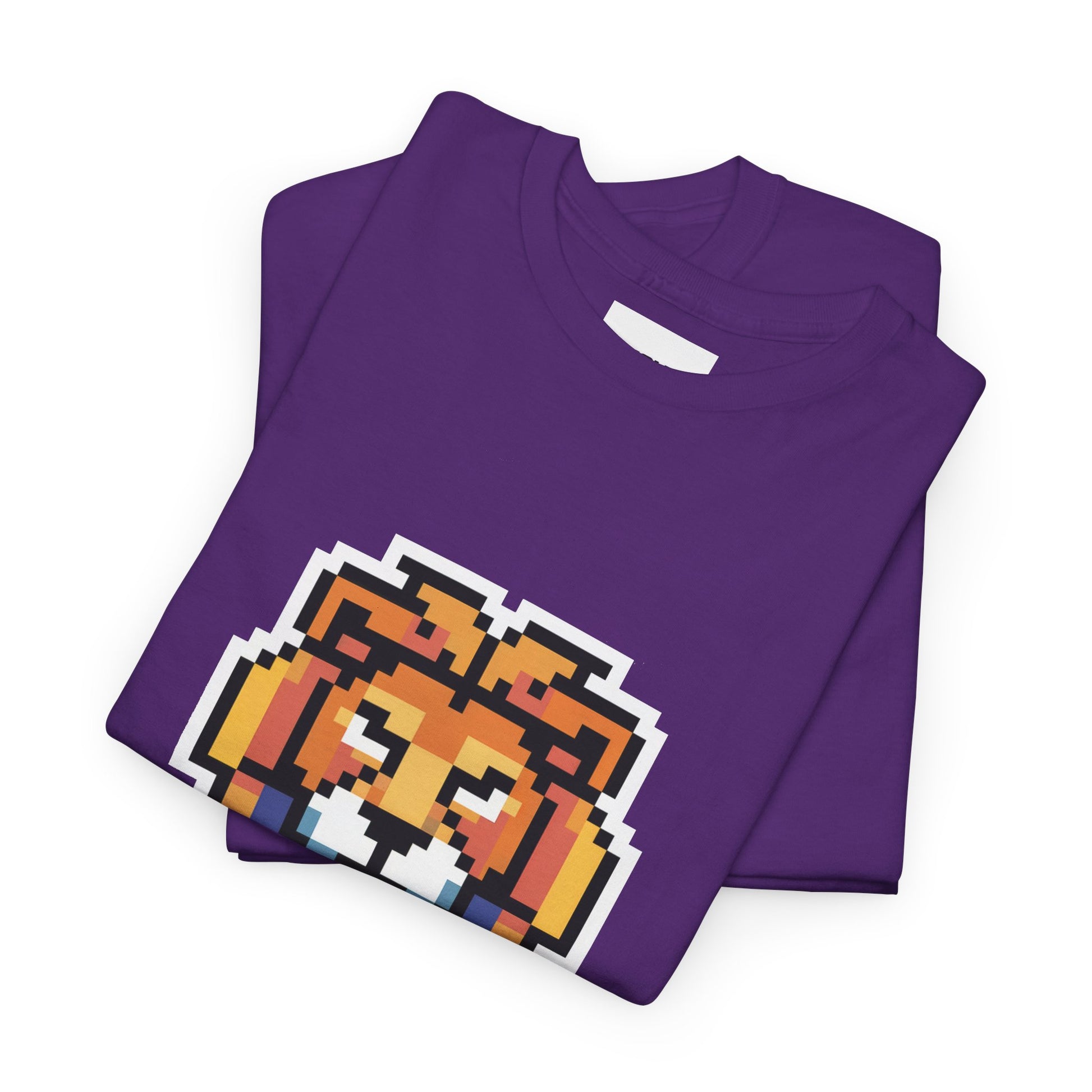 UNTAMED Pixel Lion | Unisex Heavy Cotton Tee