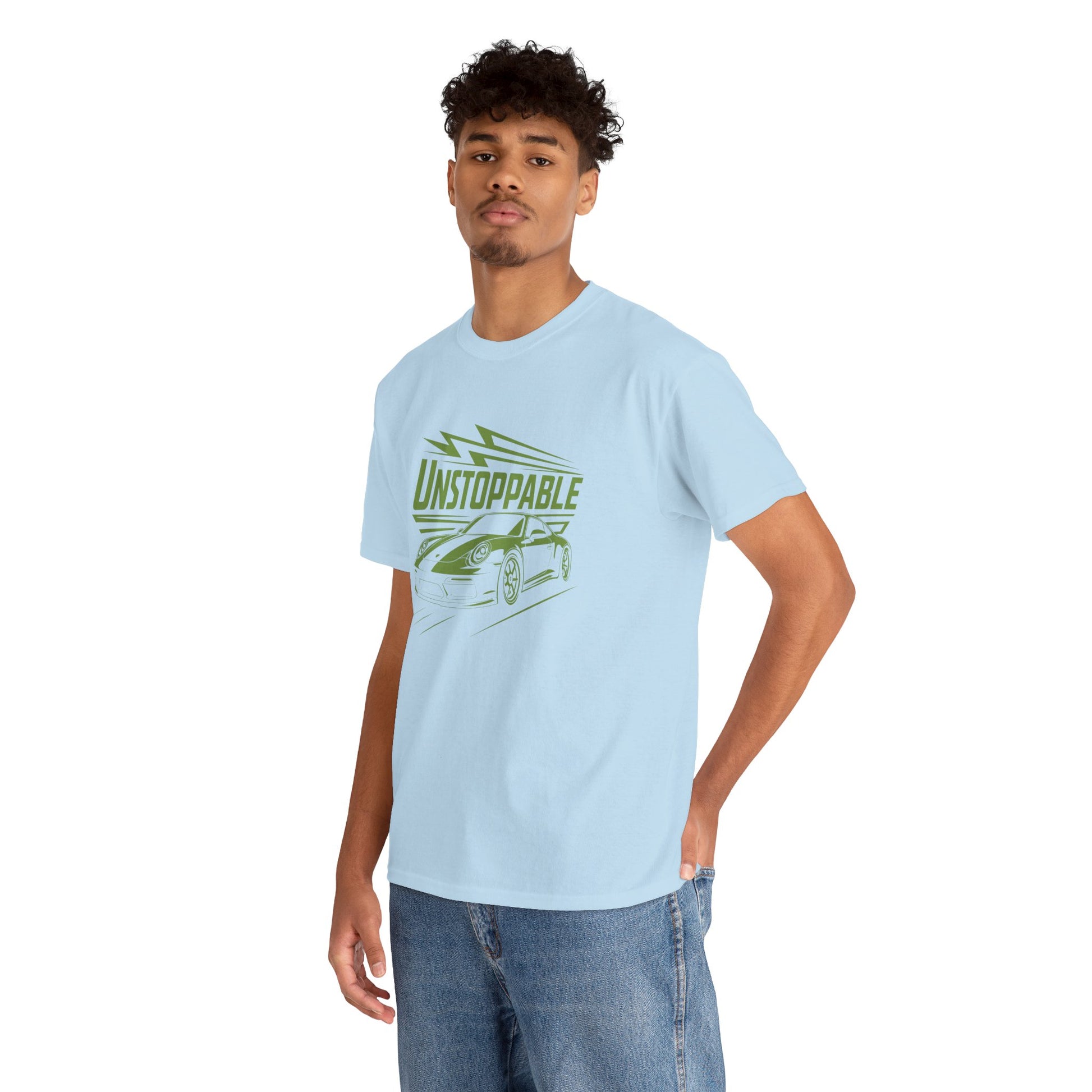 UNSTOPPABLE - Bold Porsche-Inspired  | Unisex Heavy Cotton Tee