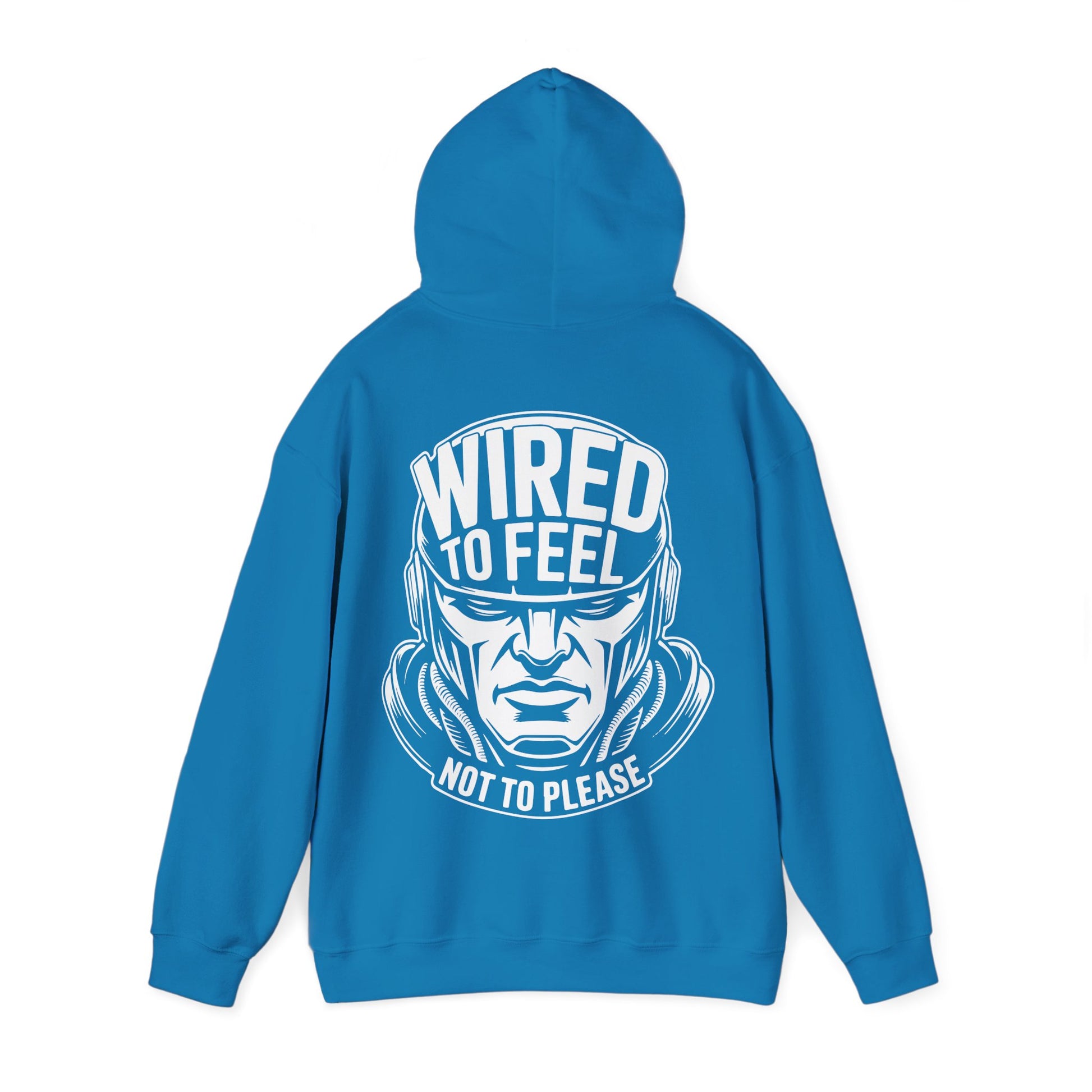 Unisex Heavy Blend Hoodie / WIRED TO FEEL NOT TO PEASE