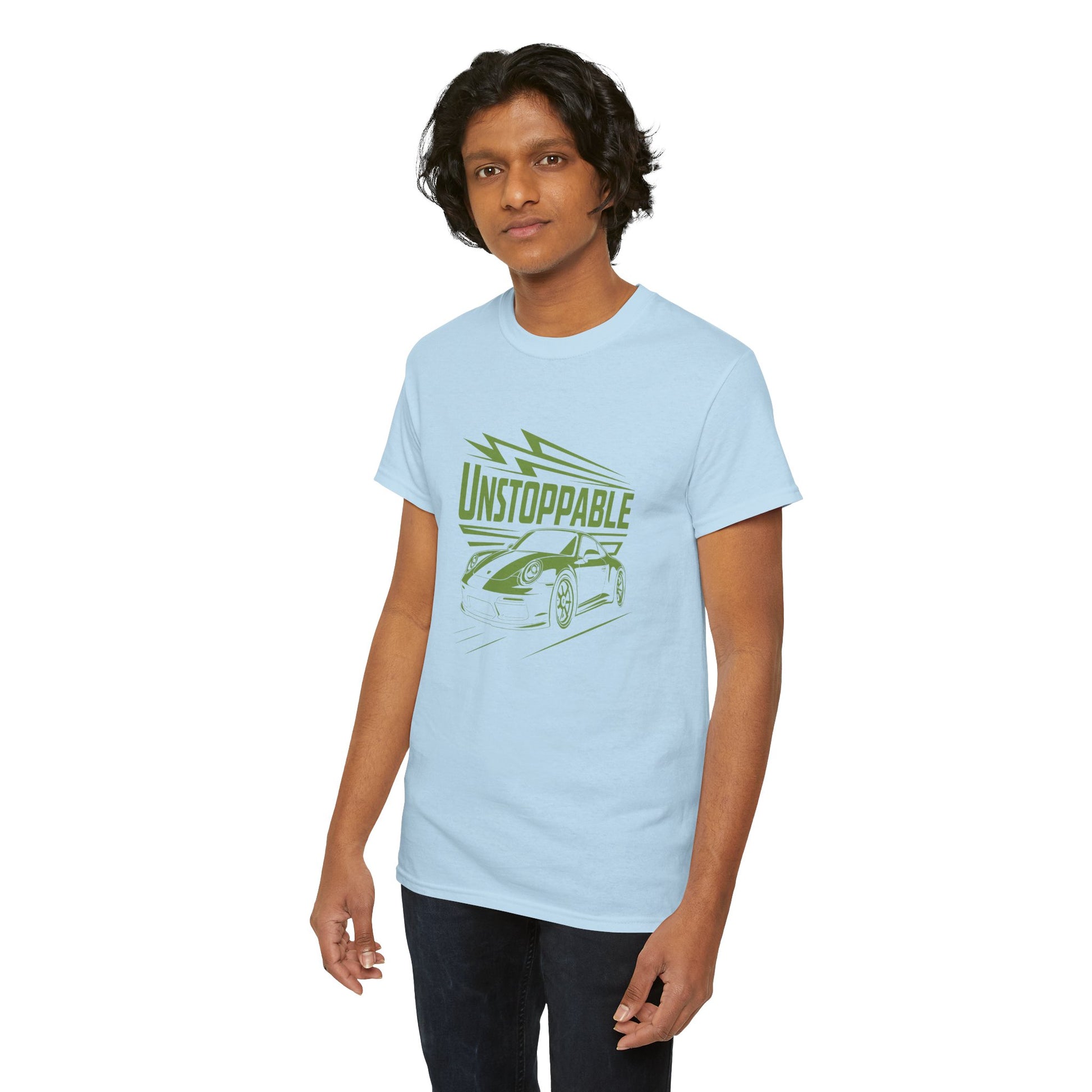 UNSTOPPABLE - Bold Porsche-Inspired  | Unisex Heavy Cotton Tee