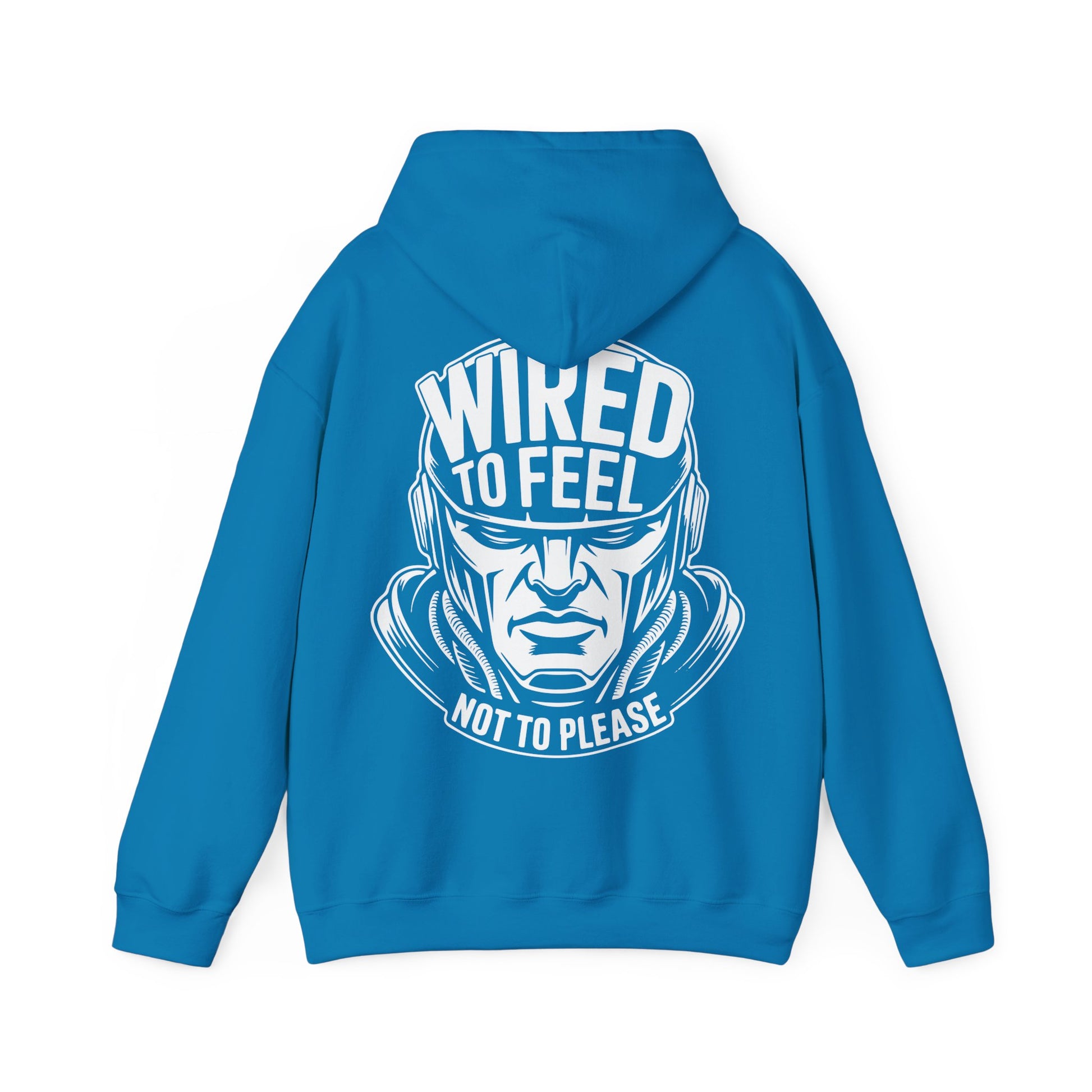 Unisex Heavy Blend Hoodie / WIRED TO FEEL NOT TO PEASE