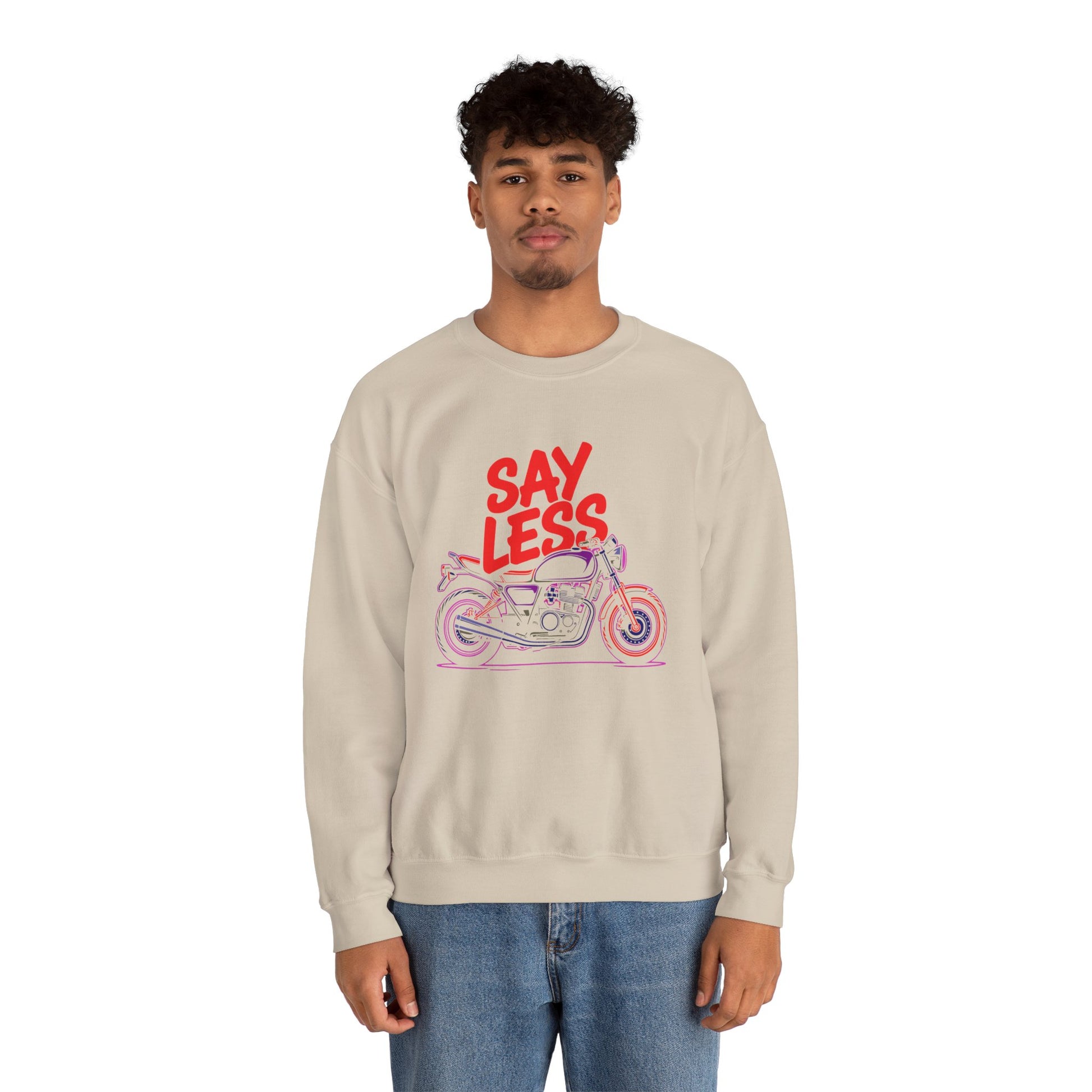 SAY LESS / Unisex Crewneck