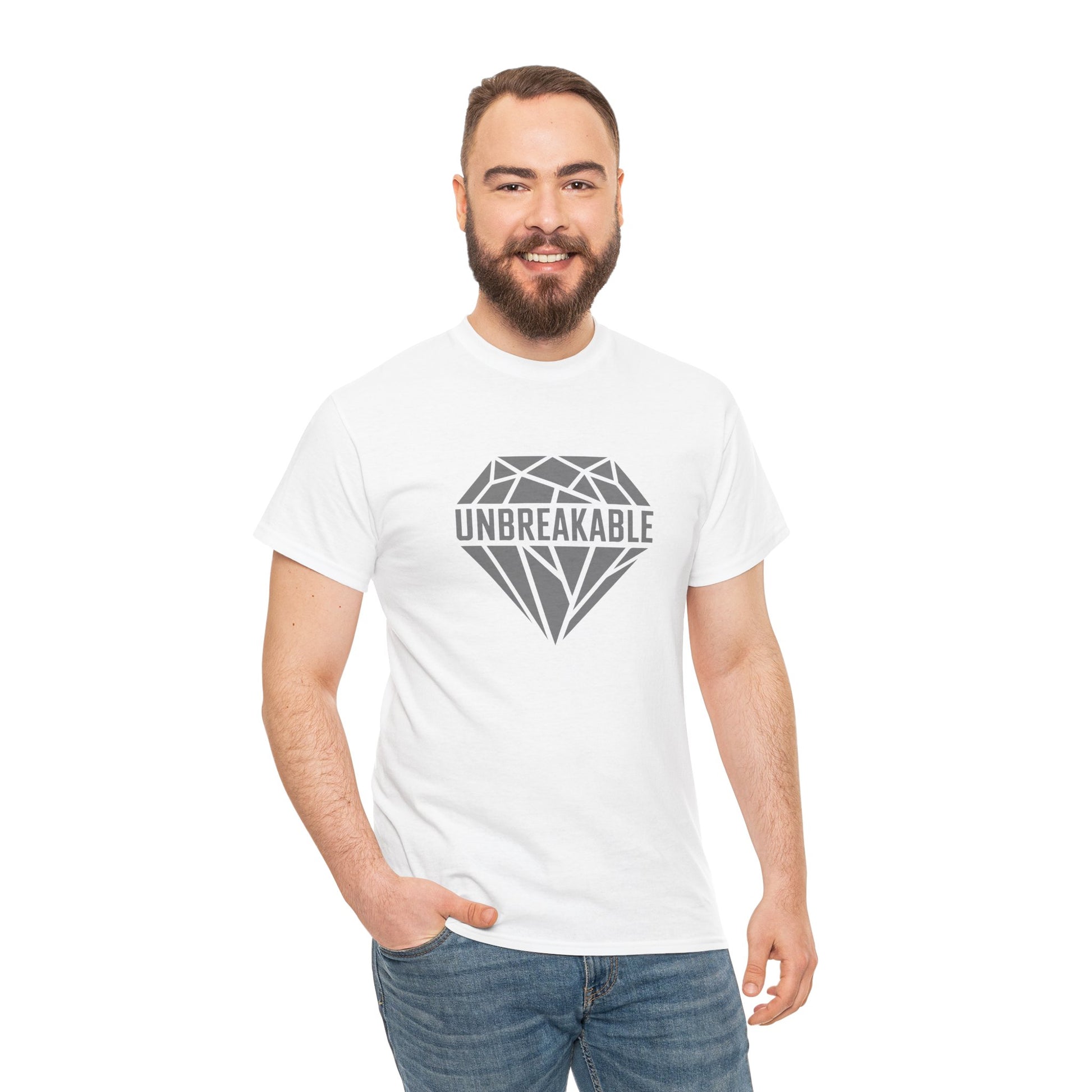 UNBREAKABLE - Diamond Strength | Unisex Heavy Cotton Tee