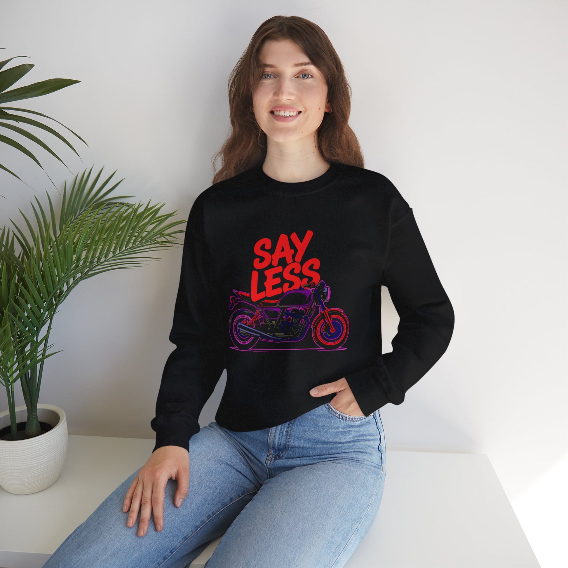 SAY LESS / Unisex Crewneck