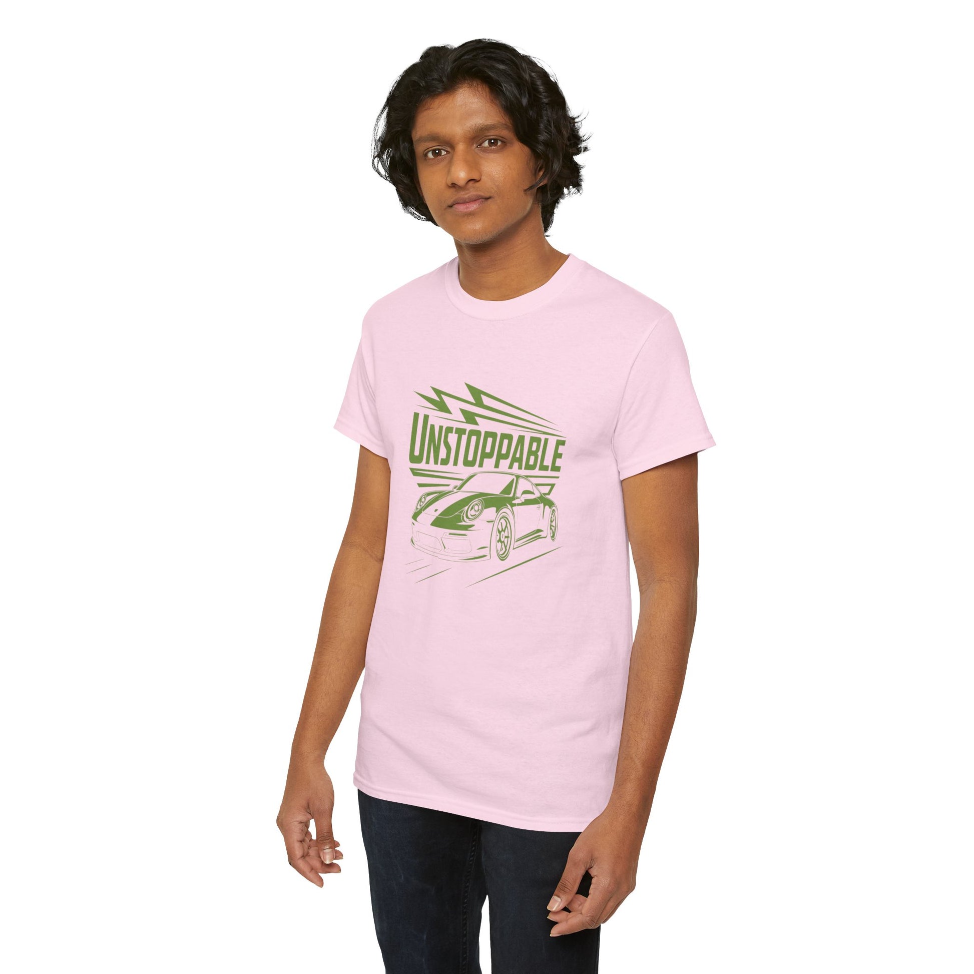 UNSTOPPABLE - Bold Porsche-Inspired  | Unisex Heavy Cotton Tee