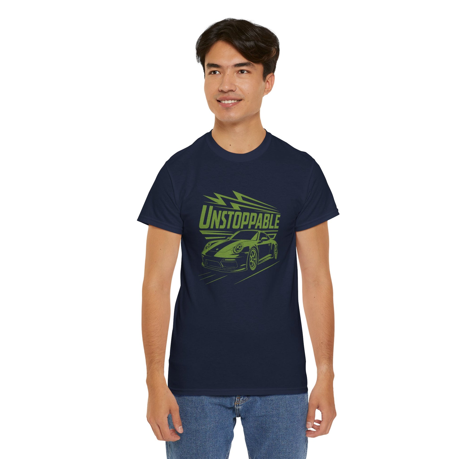 UNSTOPPABLE - Bold Porsche-Inspired  | Unisex Heavy Cotton Tee
