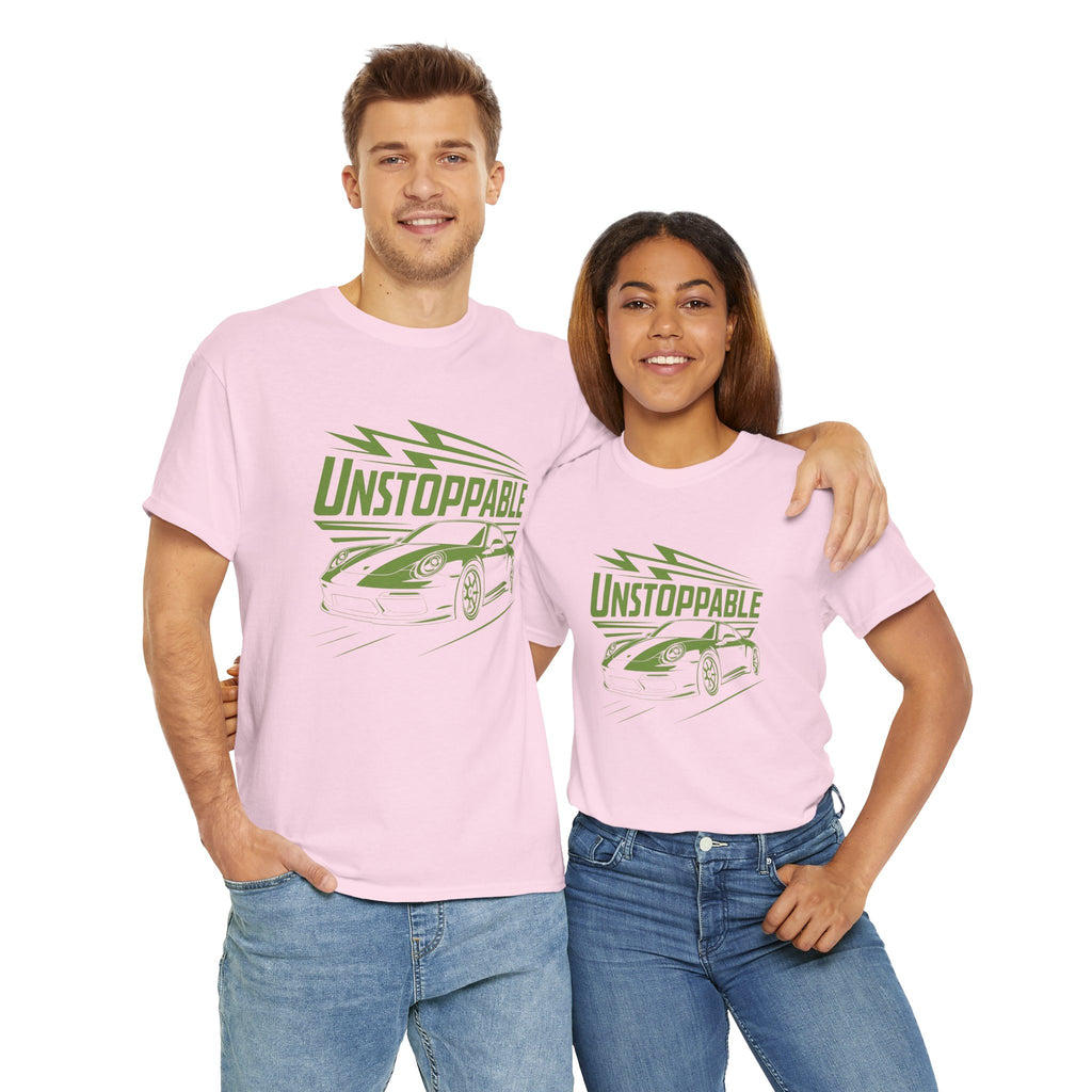 UNSTOPPABLE - Bold Porsche-Inspired  | Unisex Heavy Cotton Tee