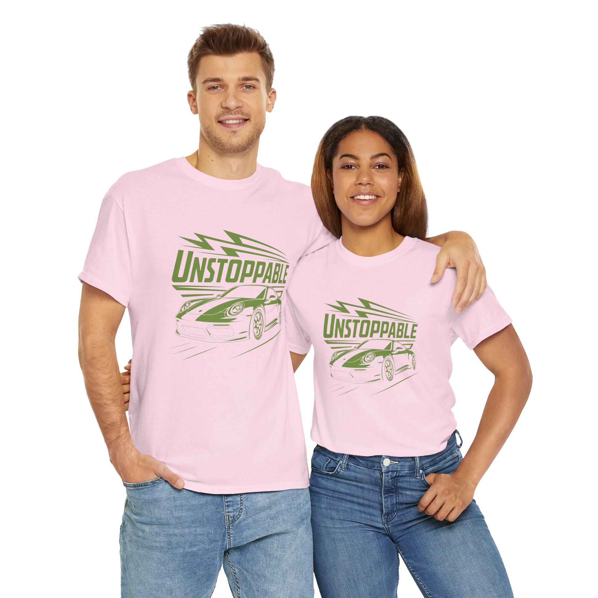 UNSTOPPABLE - Bold Porsche-Inspired  | Unisex Heavy Cotton Tee