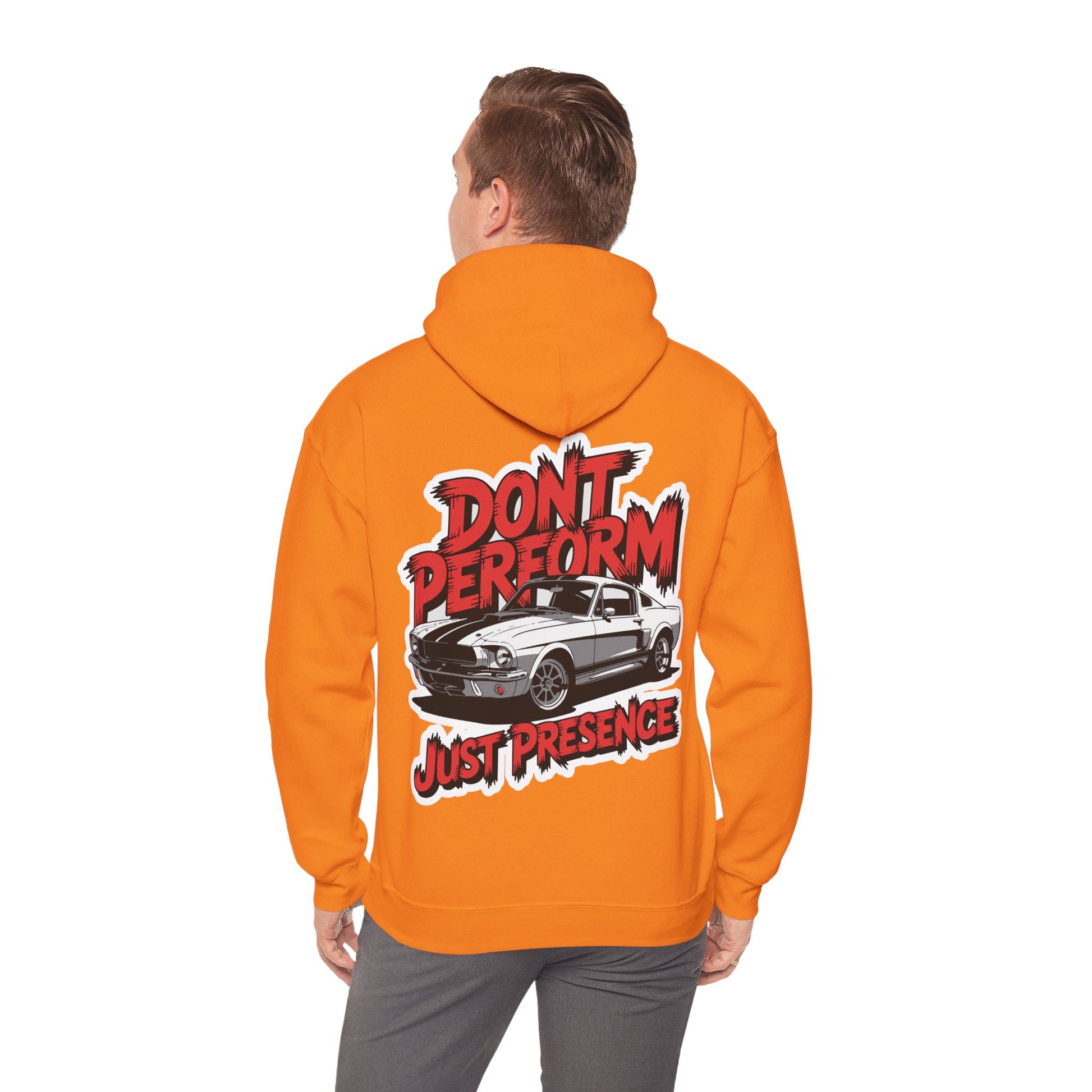 Unisex Heavy Blend Hoodie / DON'T PERFORM JUST PRESENCE