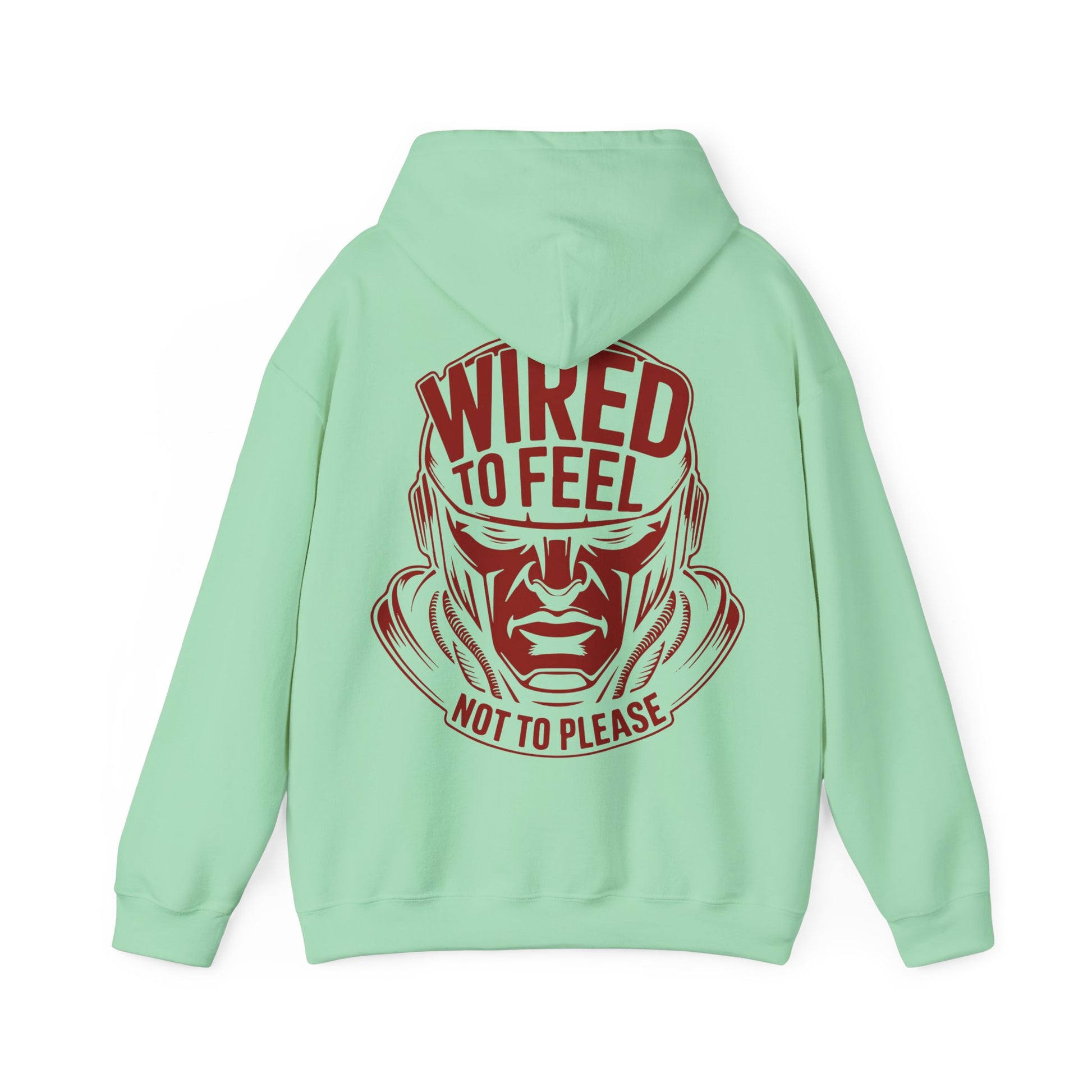 Unisex Heavy Blend Hoodie / WIRED TO FEEL NOT TO PEASE