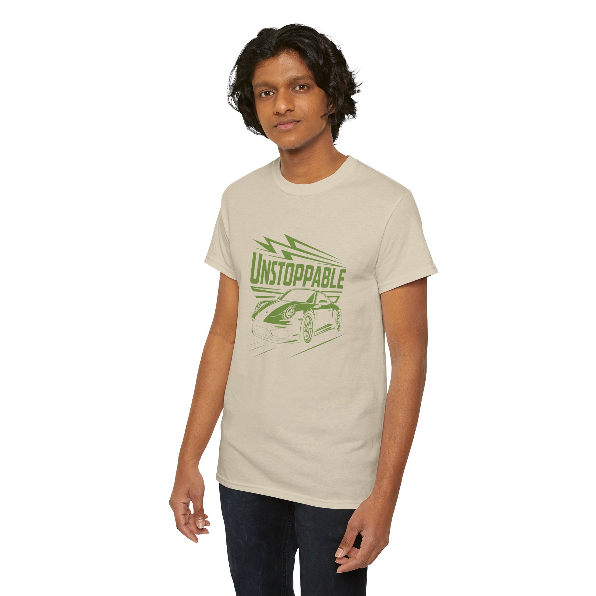 UNSTOPPABLE - Bold Porsche-Inspired  | Unisex Heavy Cotton Tee