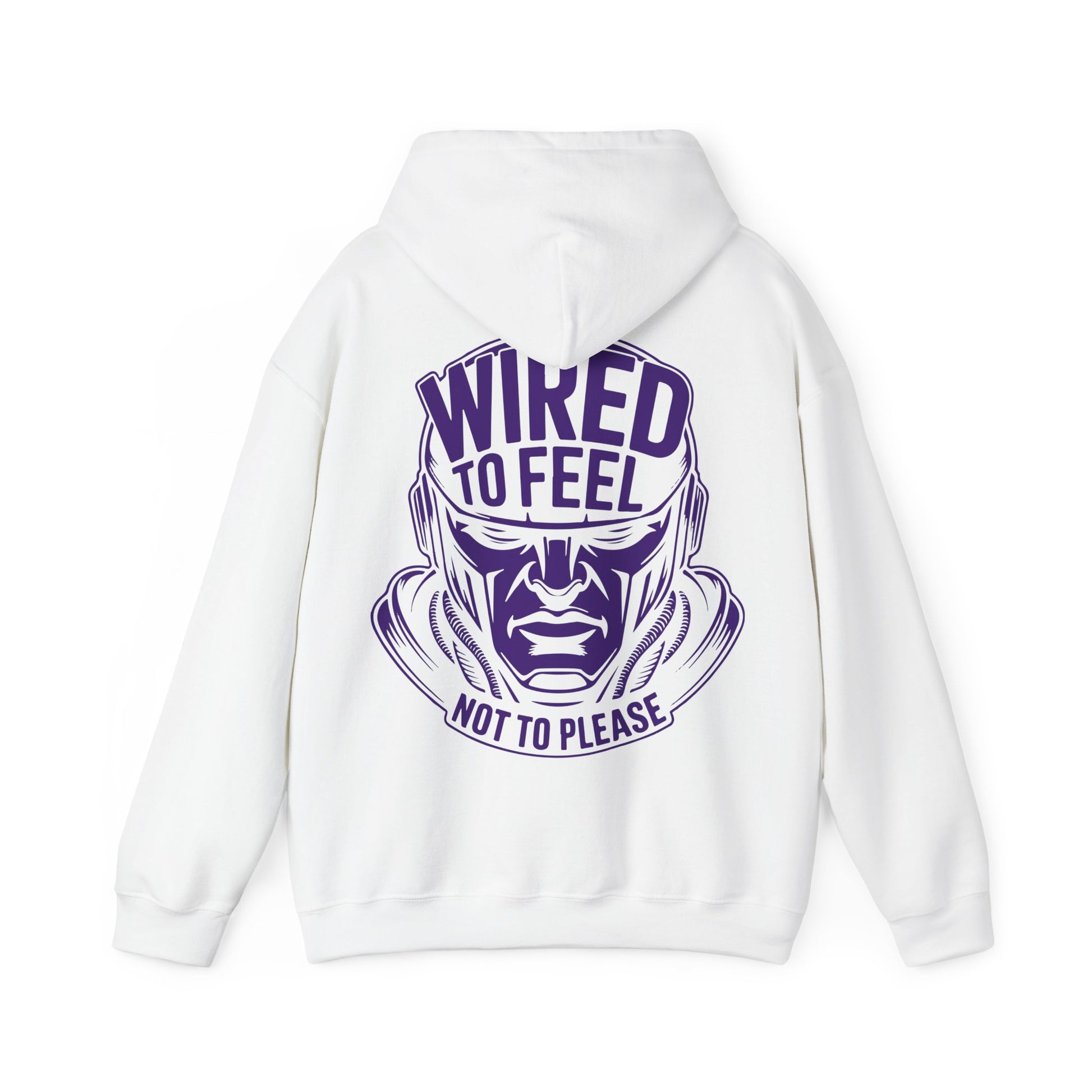 Unisex Heavy Blend Hoodie / WIRED TO FEEL NOT TO PEASE