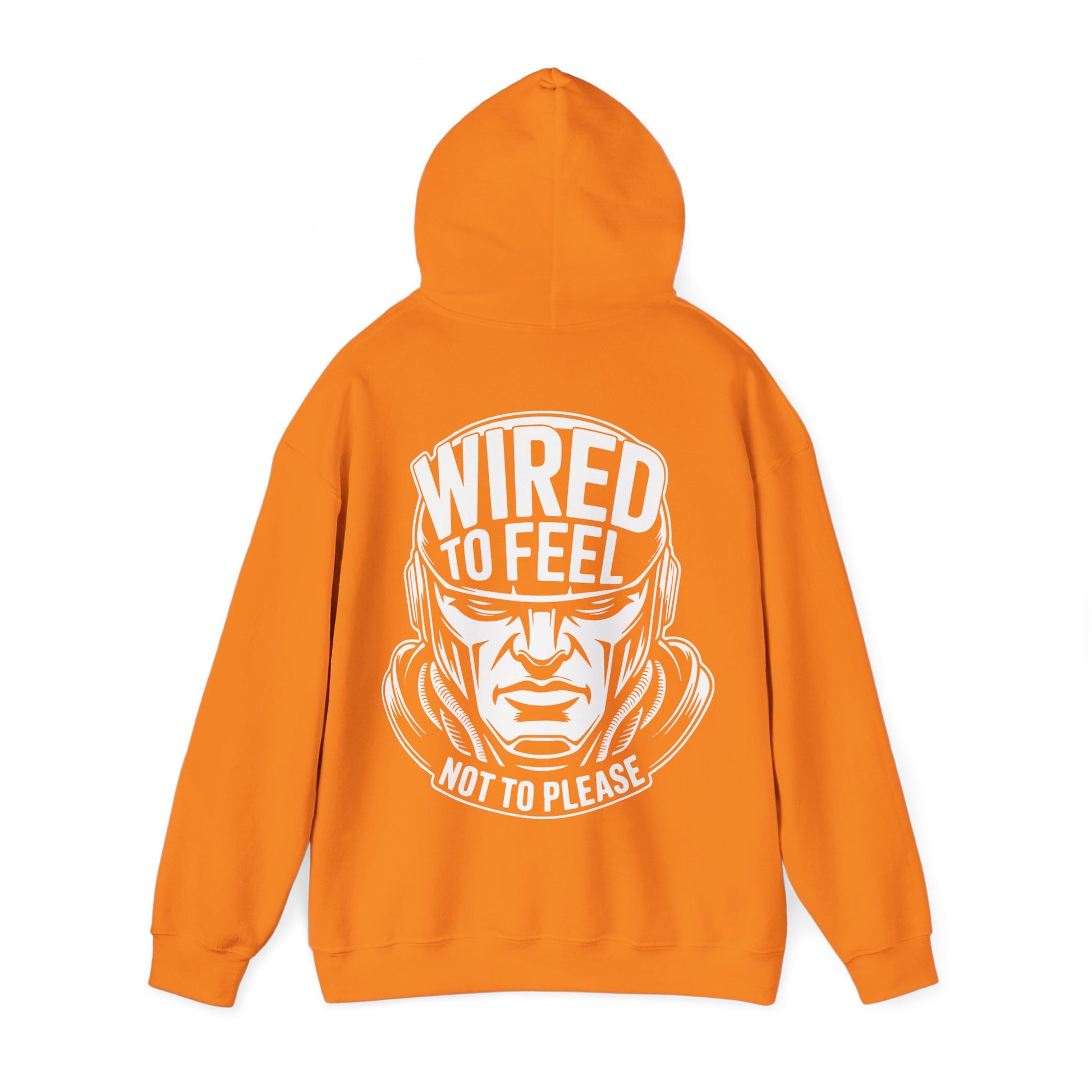 Unisex Heavy Blend Hoodie / WIRED TO FEEL NOT TO PEASE