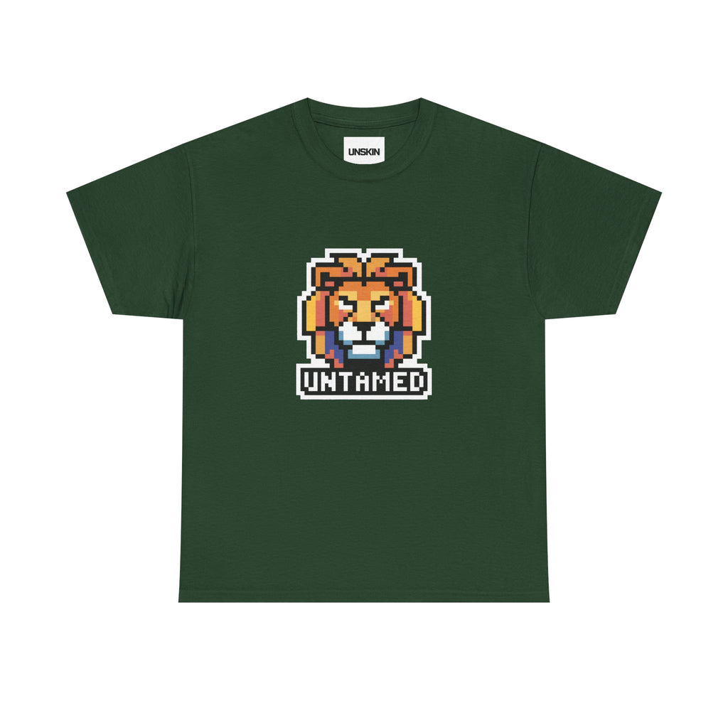 UNTAMED Pixel Lion | Unisex Heavy Cotton Tee