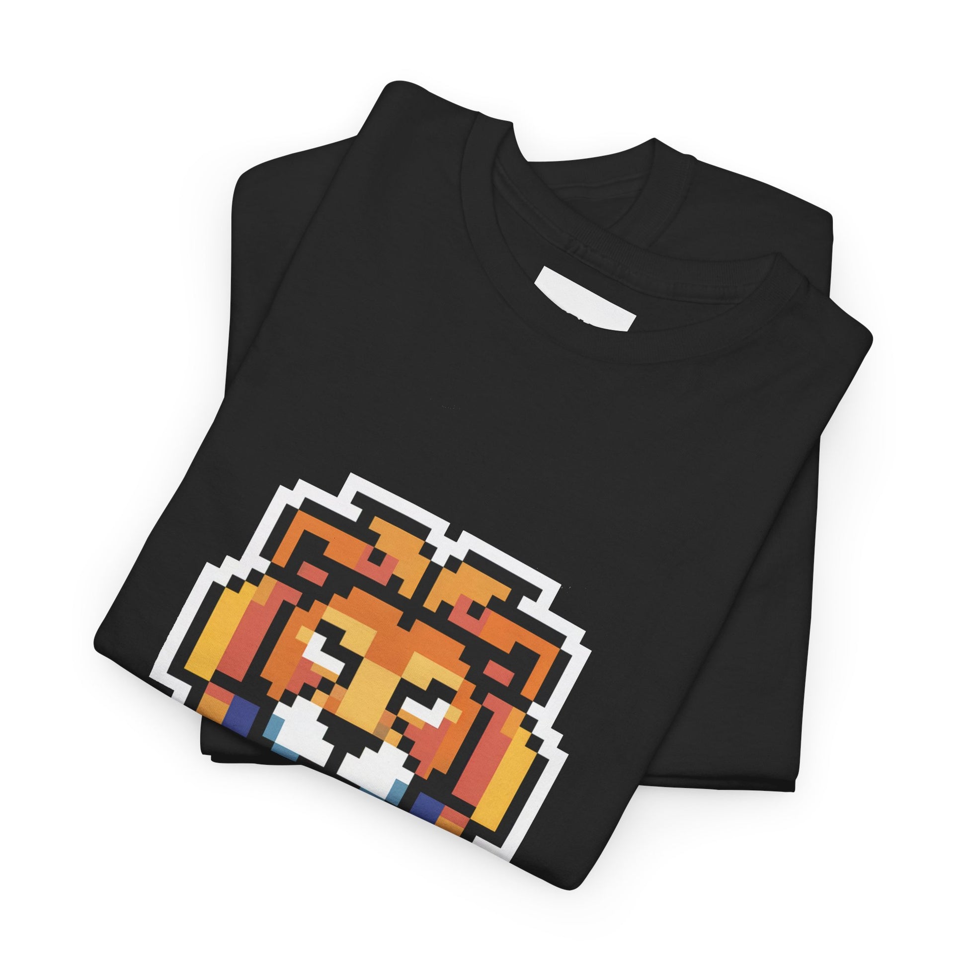 UNTAMED Pixel Lion | Unisex Heavy Cotton Tee