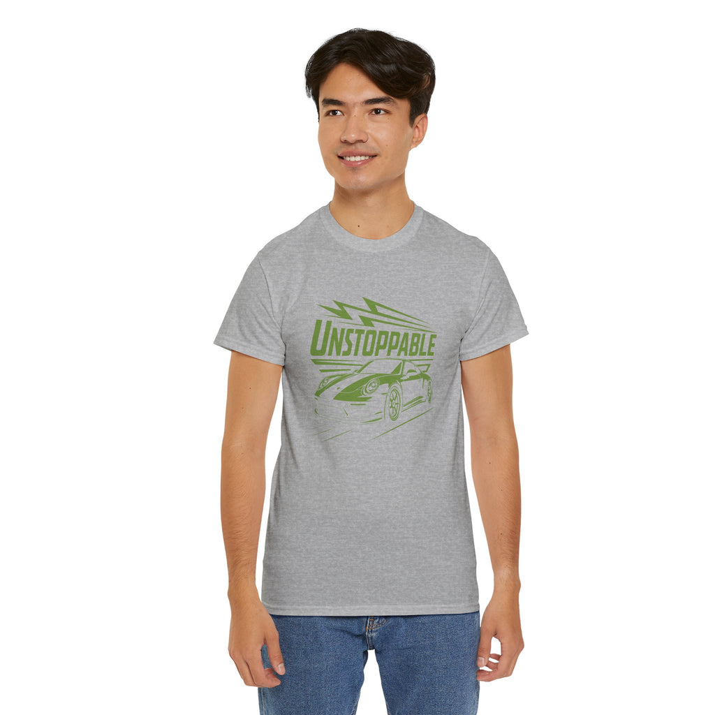 UNSTOPPABLE - Bold Porsche-Inspired  | Unisex Heavy Cotton Tee