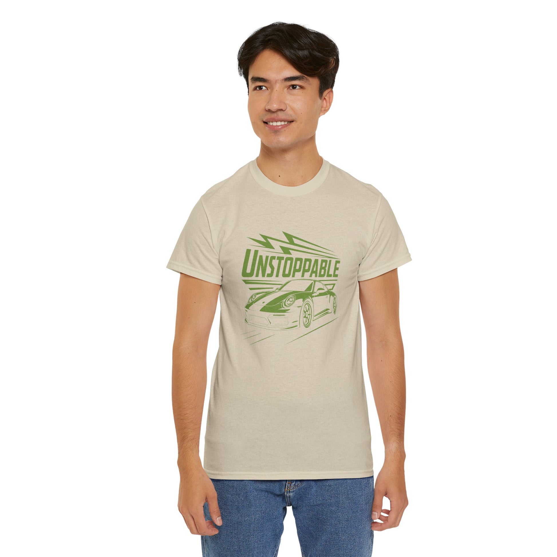 UNSTOPPABLE - Bold Porsche-Inspired  | Unisex Heavy Cotton Tee