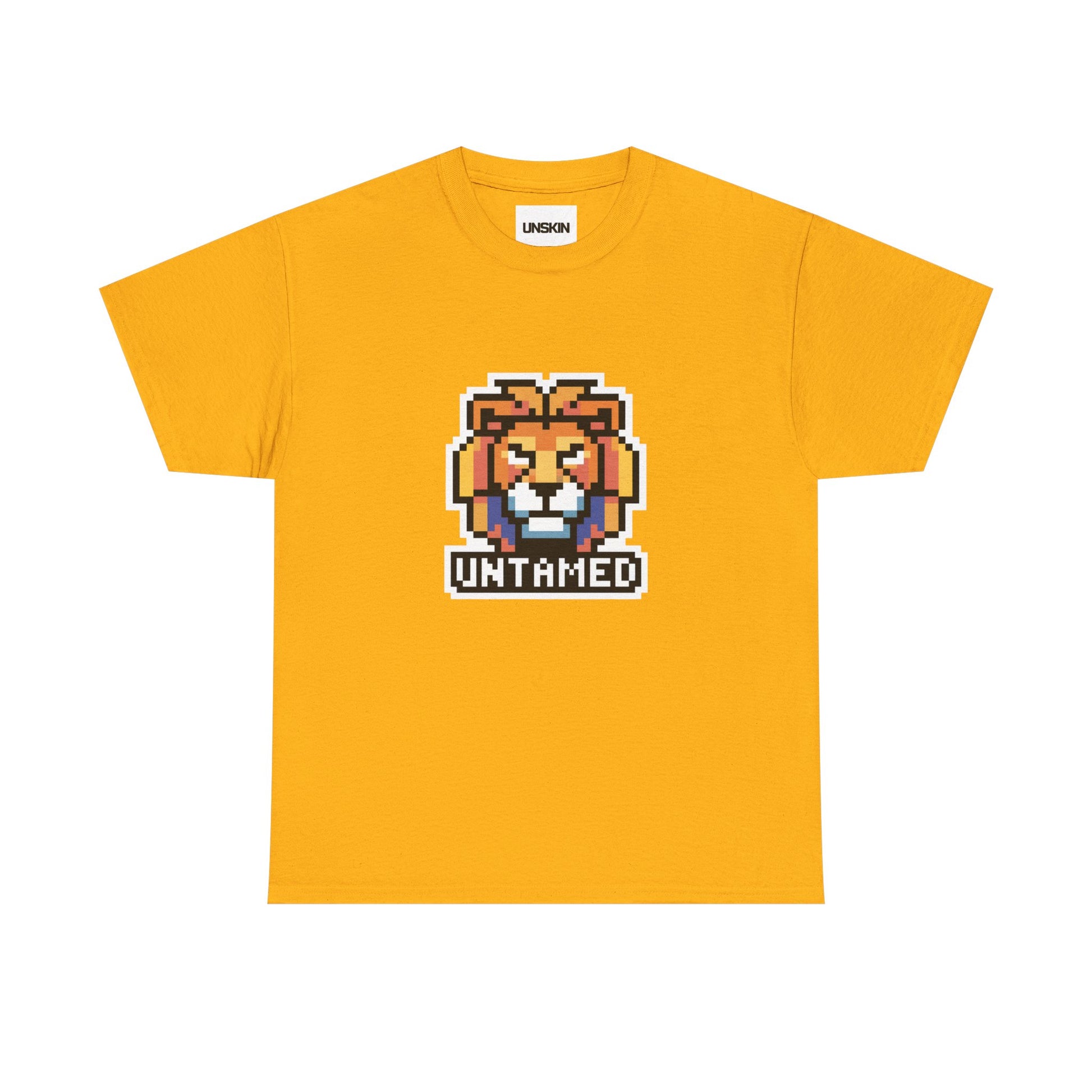 UNTAMED Pixel Lion | Unisex Heavy Cotton Tee