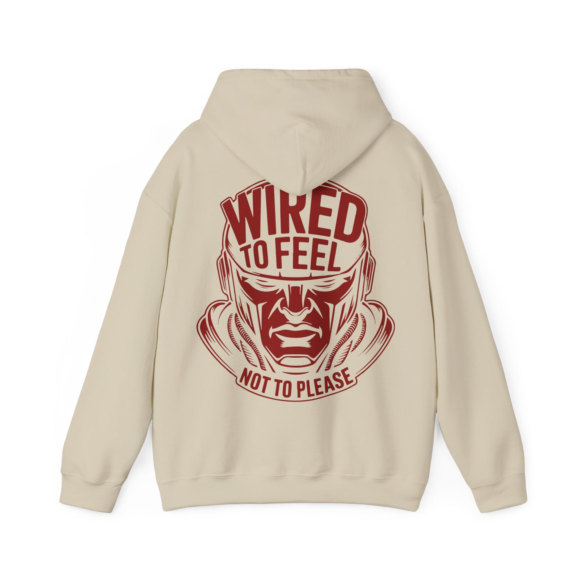 Unisex Heavy Blend Hoodie / WIRED TO FEEL NOT TO PEASE