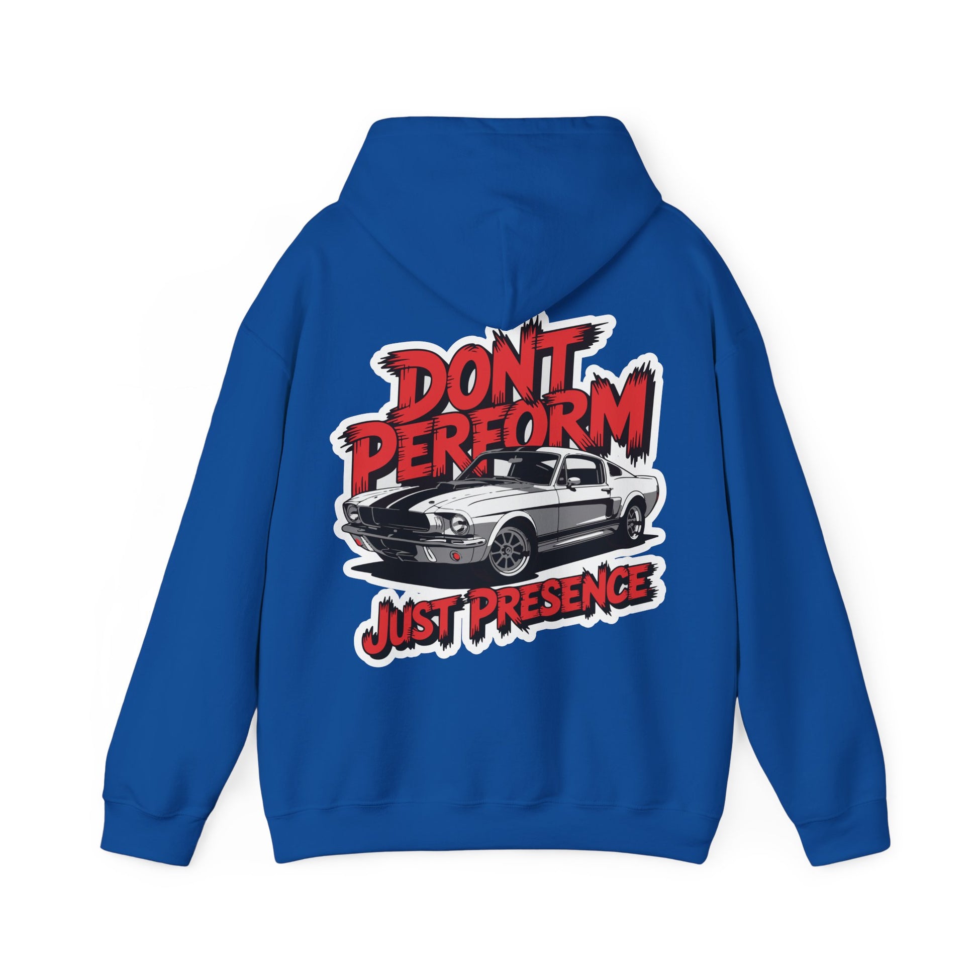Unisex Heavy Blend Hoodie / DON'T PERFORM JUST PRESENCE